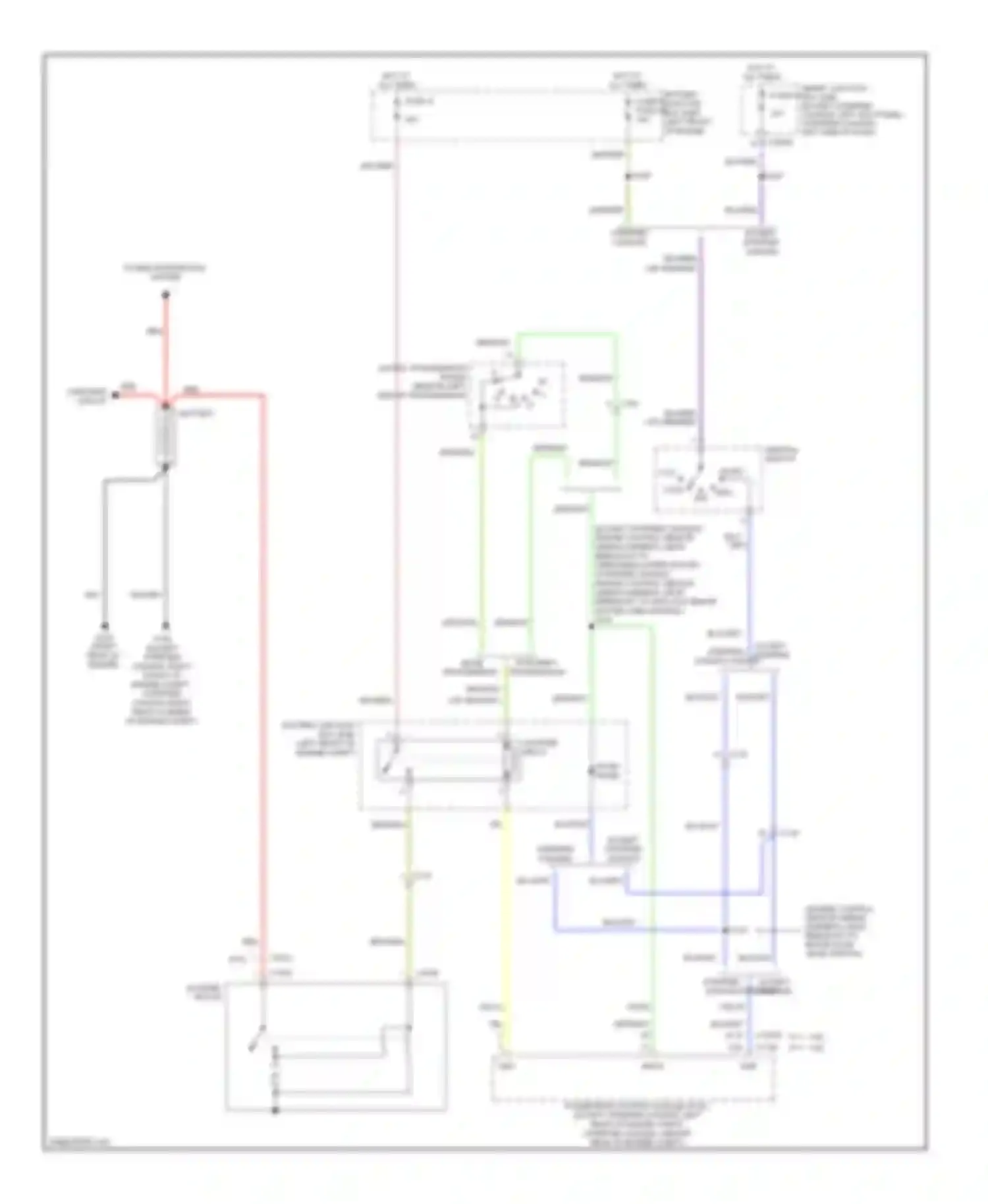 Econoline E150 Ford  (1997-2012): Starting circuit