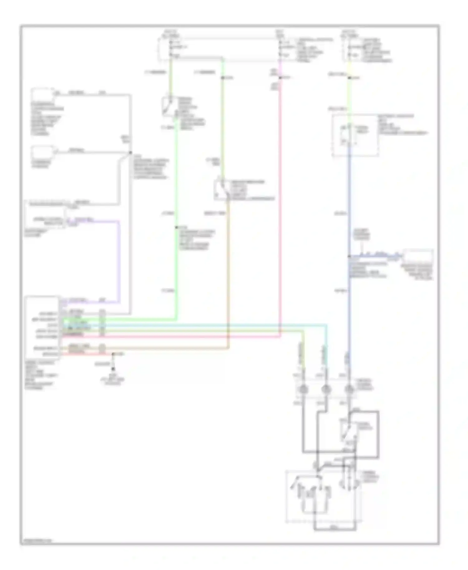Wiring diagram blk/wht for Ford Econoline E150  (1997-2012) (21 of 80)