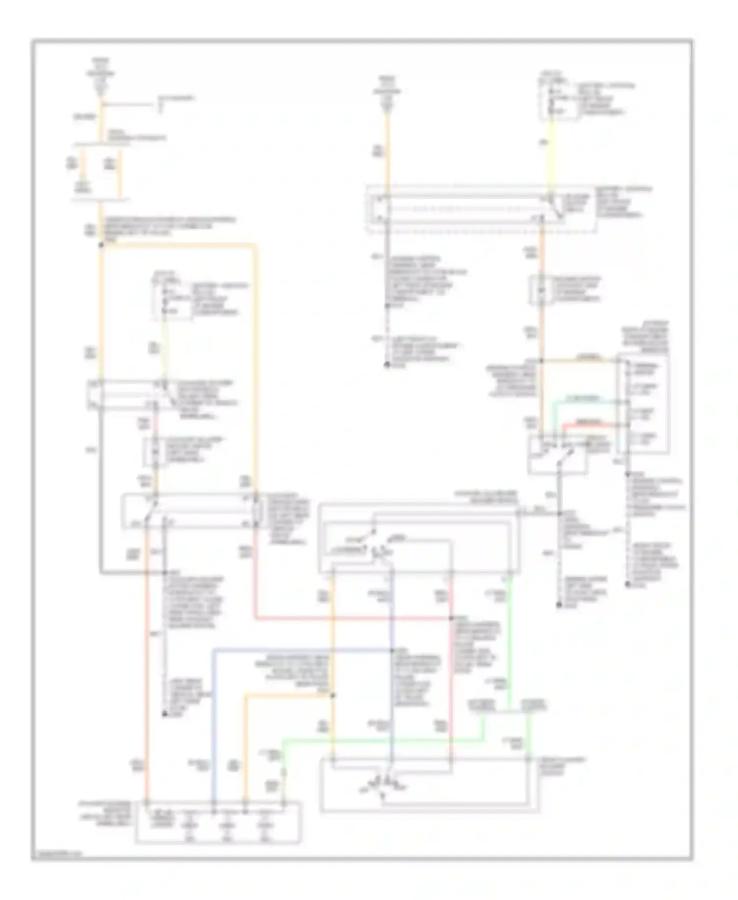 Wiring diagram blower motor relay for Ford Econoline E150  (1997-2012) (2 of 20)