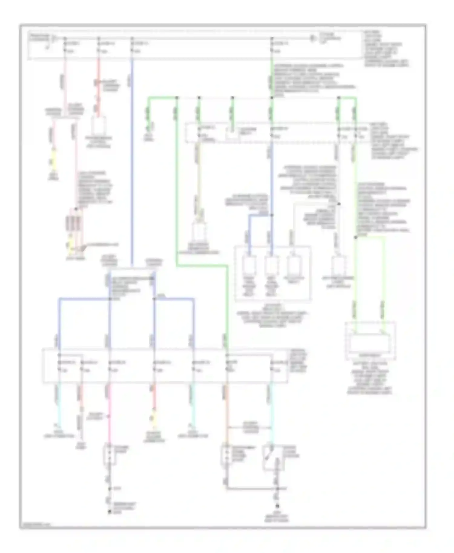 Wiring diagram (diesel: in engine control sensor harness, near breakout for Ford Econoline E150  (1997-2012) (1 of 1)