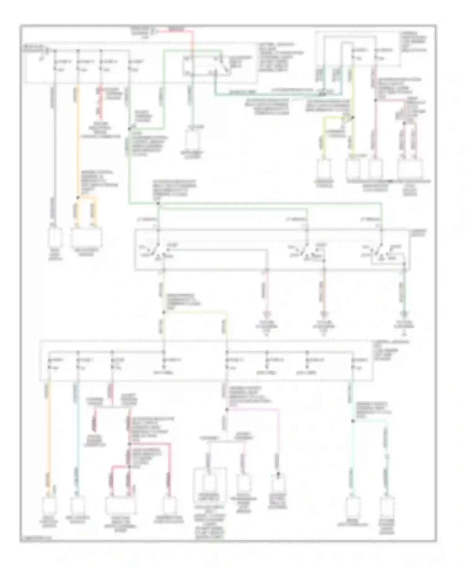 Wiring diagram dk blu/org for Ford Econoline E150  (1997-2012) (2 of 3)