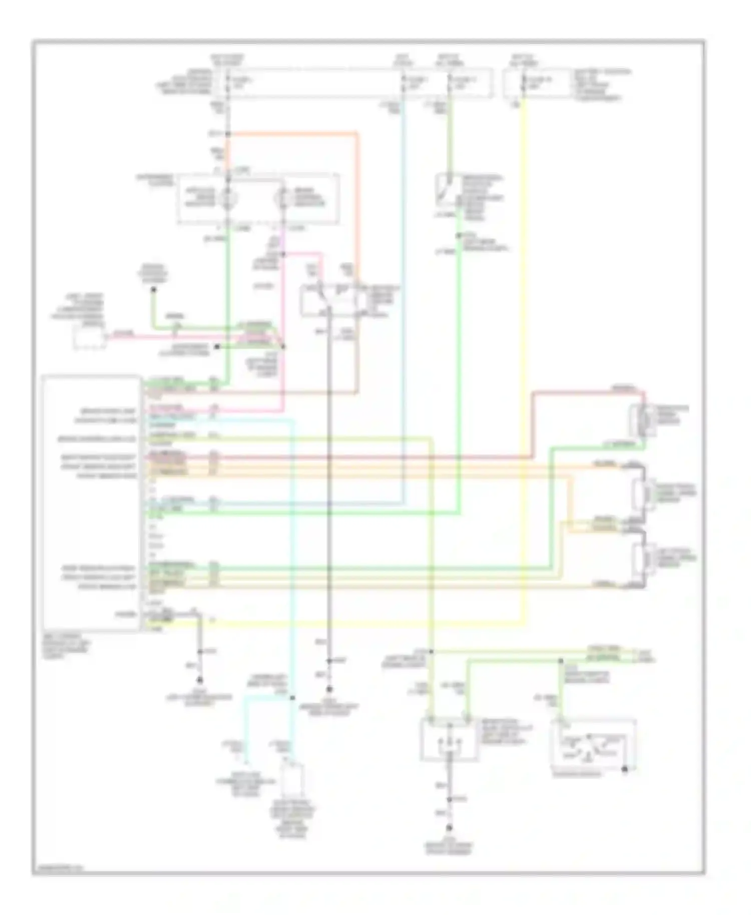 Wiring diagram engine controls system for Ford Econoline E150  (1997-2012) (7 of 26)