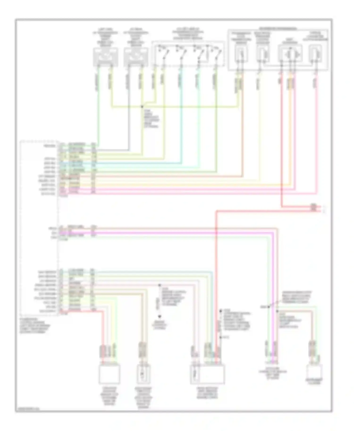 Wiring diagram engine controls system for Ford Econoline E150  (1997-2012) (13 of 26)