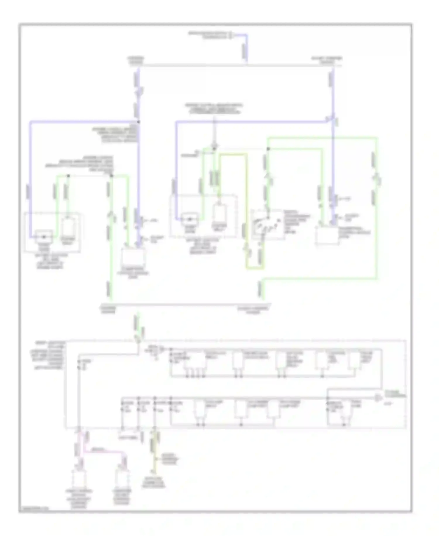 Wiring diagram fog lamp relay for Ford Econoline E150  (1997-2012) (2 of 2)