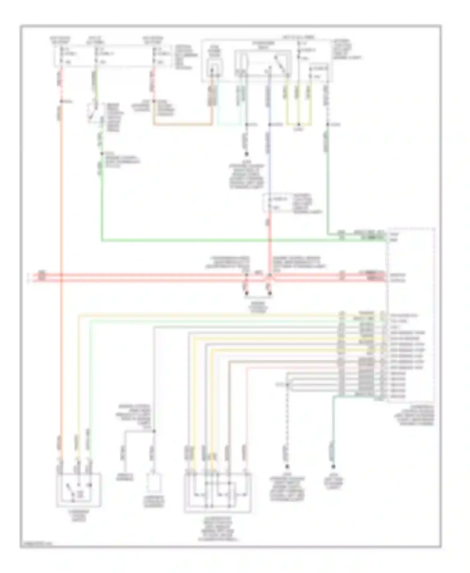 Wiring diagram fuse 23 for Ford Econoline E150  (1997-2012) (11 of 17)