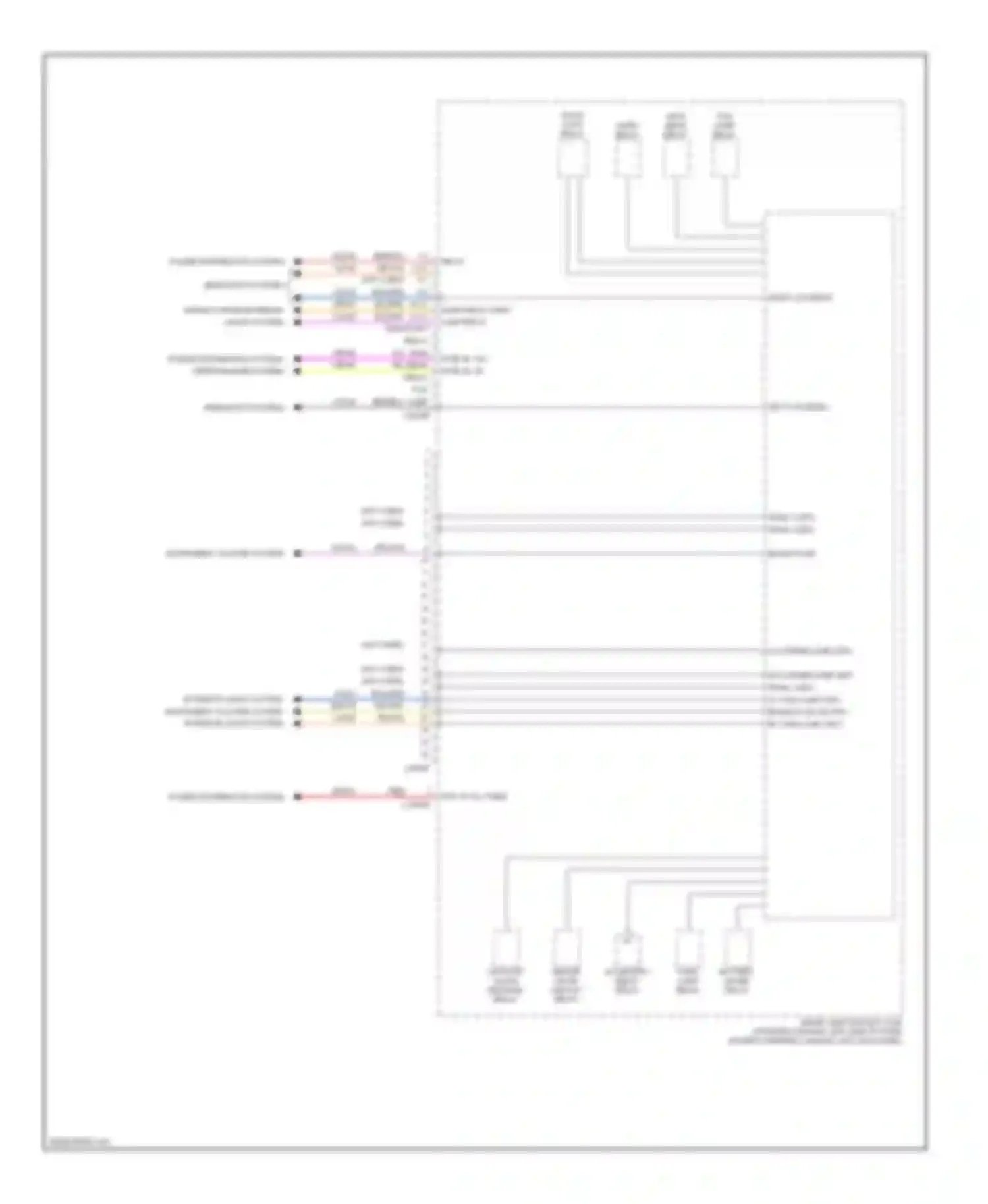 Wiring diagram high beam relay for Ford Econoline E150  (1997-2012) (1 of 3)