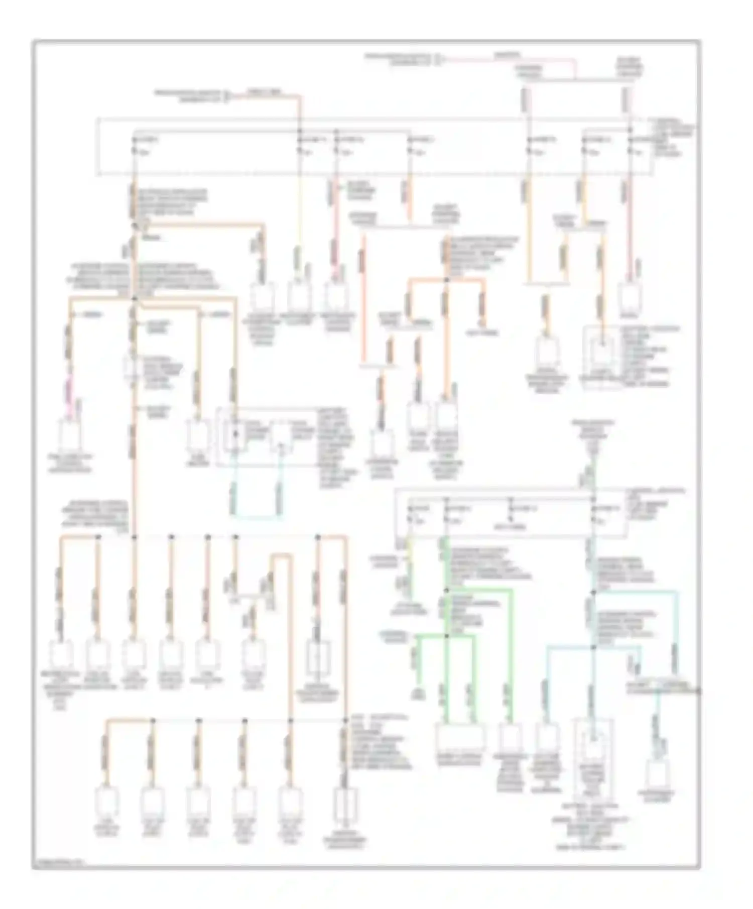 Wiring diagram ignition transformer capacitor 1 for Ford Econoline E150  (1997-2012) (1 of 1)