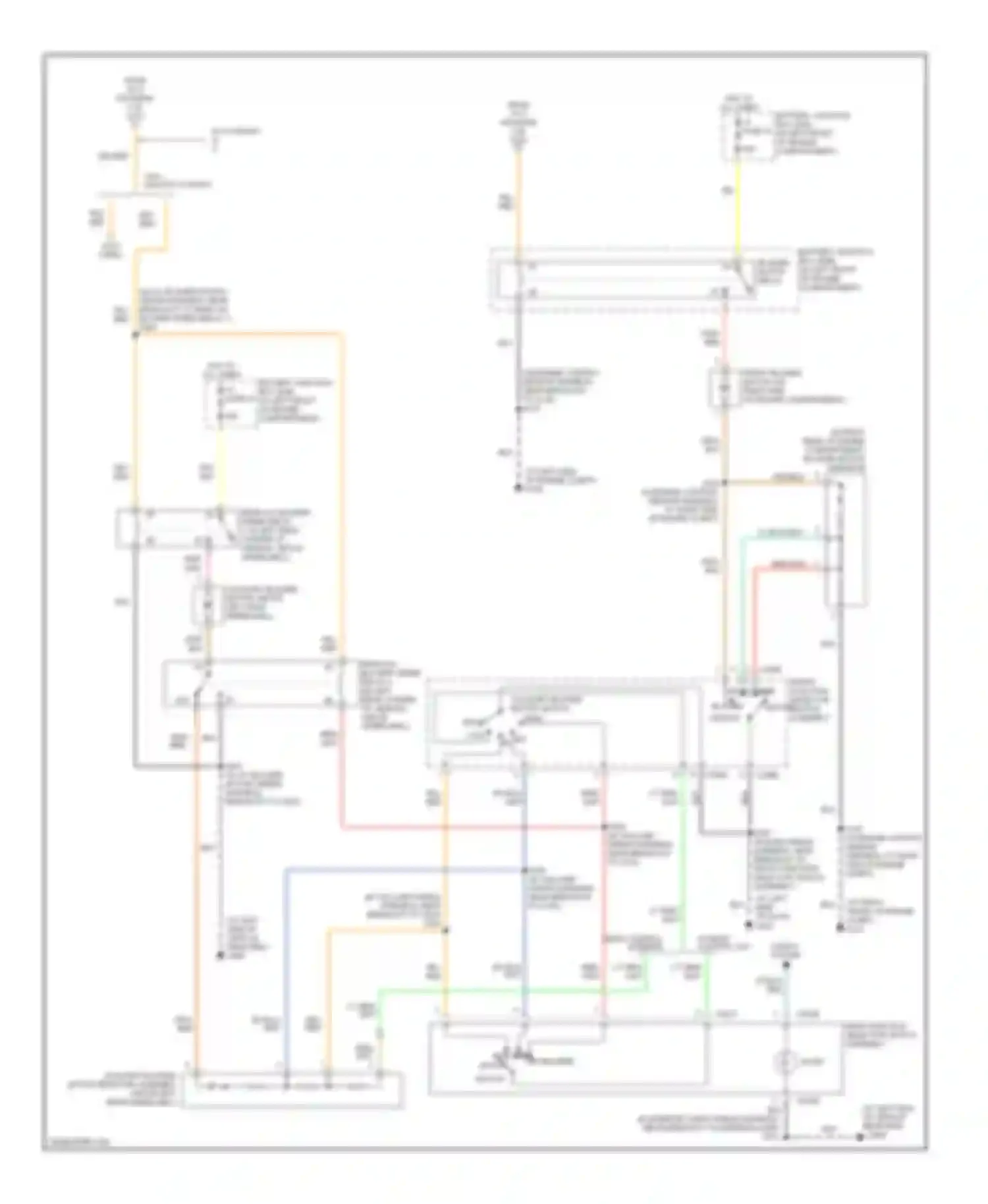Wiring diagram low mh ml for Ford Econoline E150  (1997-2012) (1 of 3)