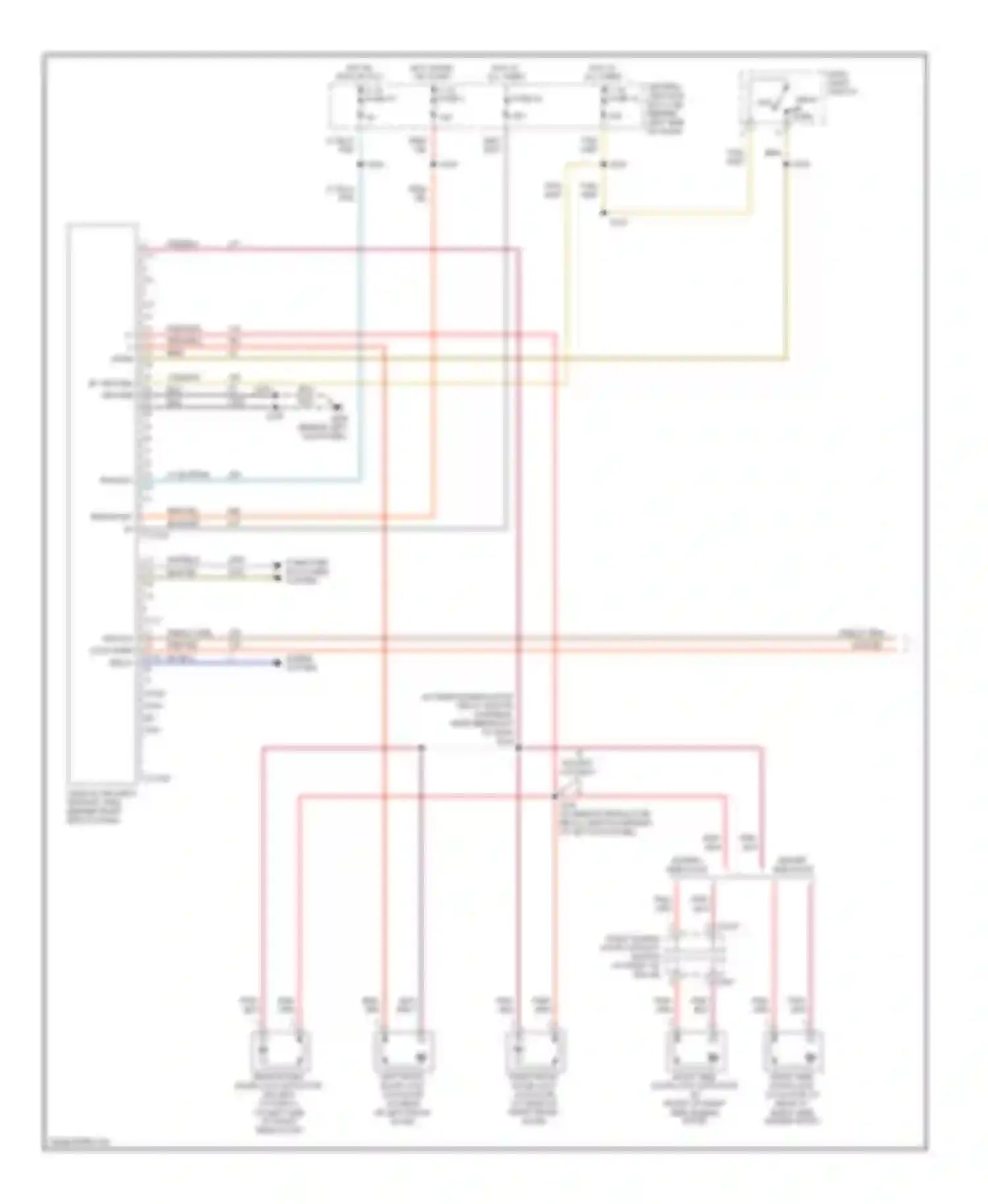 Wiring diagram main light switch for Ford Econoline E150  (1997-2012) (21 of 30)
