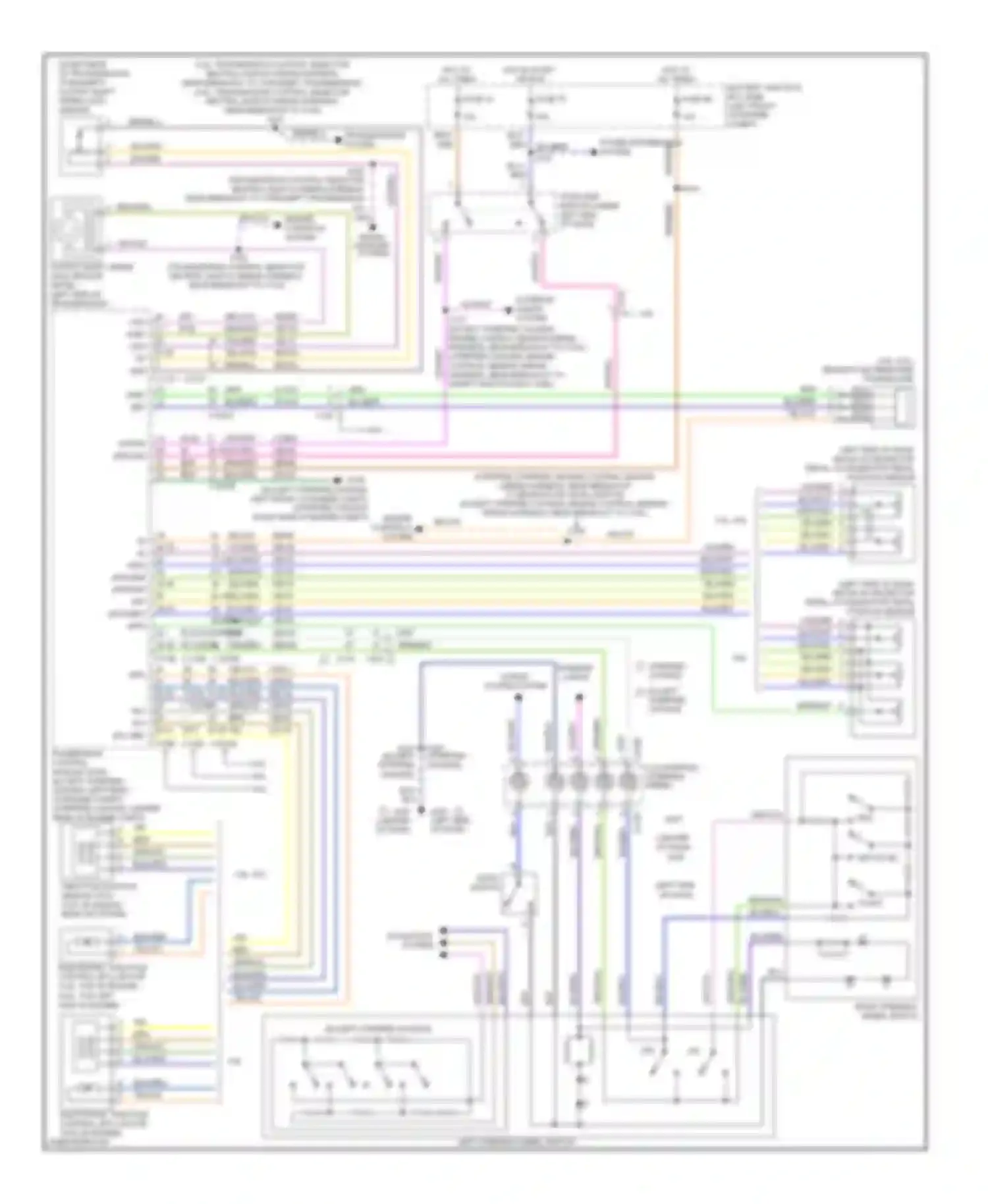 Wiring diagram navigation system for Ford Econoline E150  (1997-2012) (2 of 2)