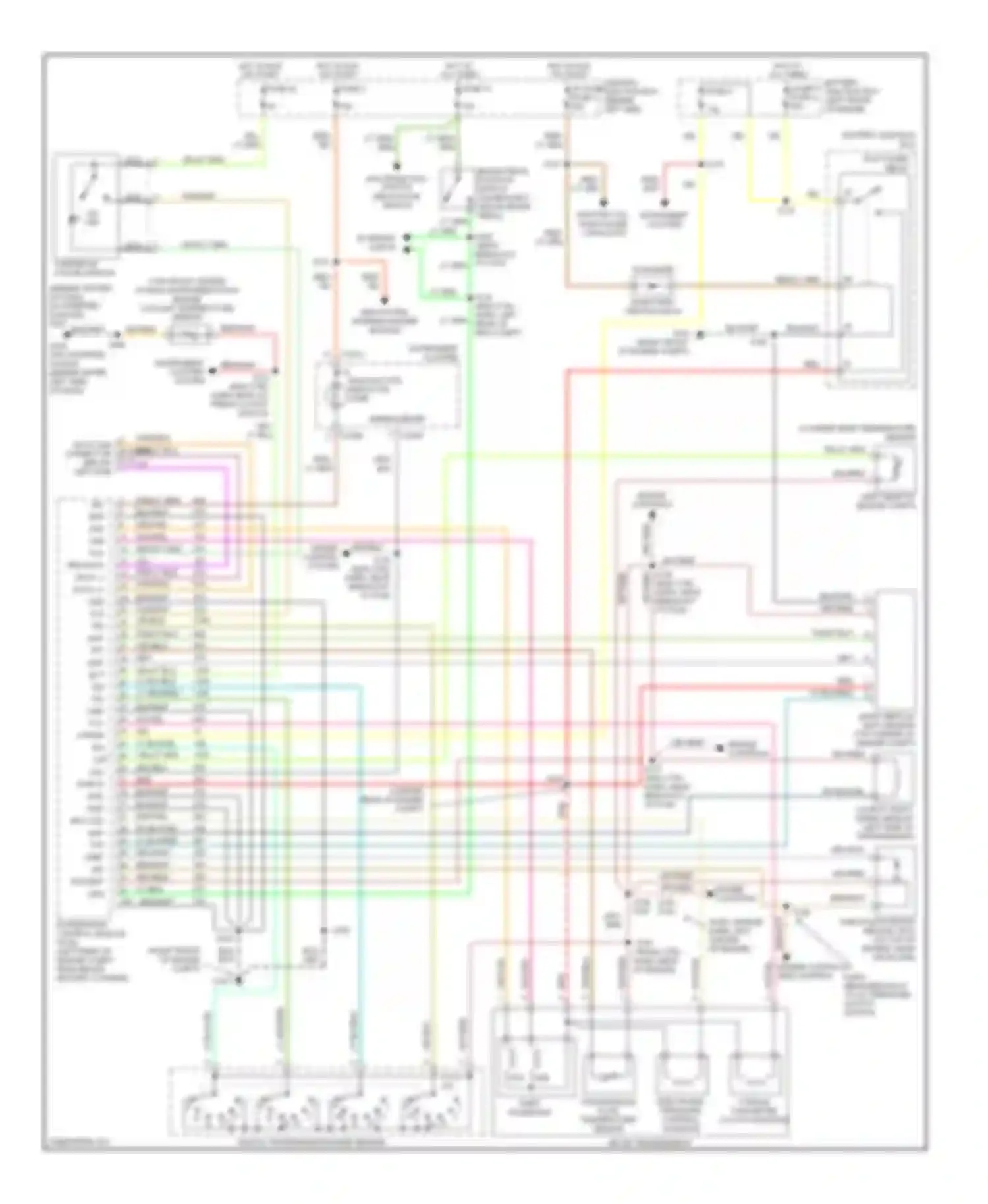 Wiring diagram (near breakout for Ford Econoline E150  (1997-2012) (11 of 20)