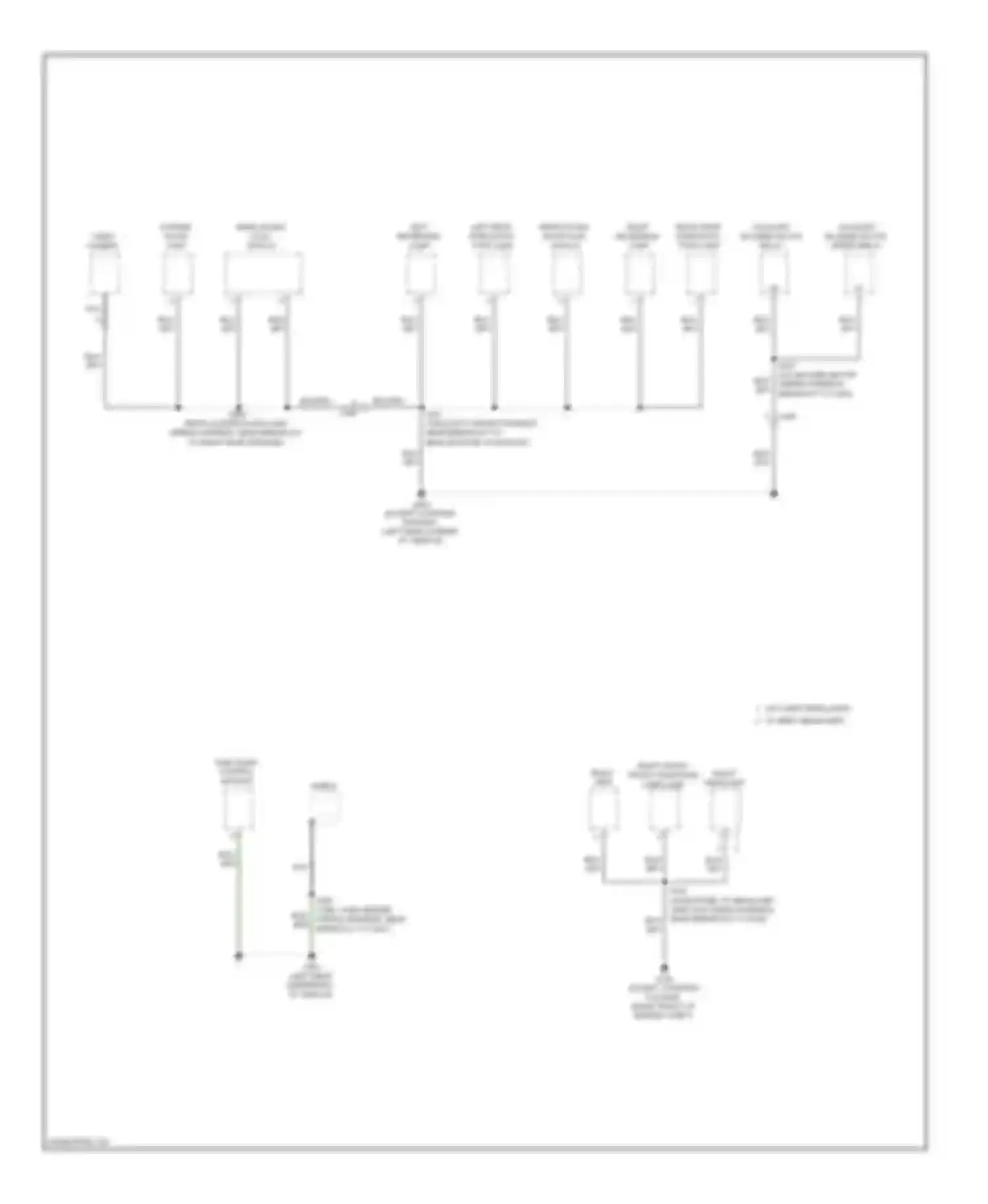 Wiring diagram rear doors door ajar switch for Ford Econoline E150  (1997-2012) (4 of 6)