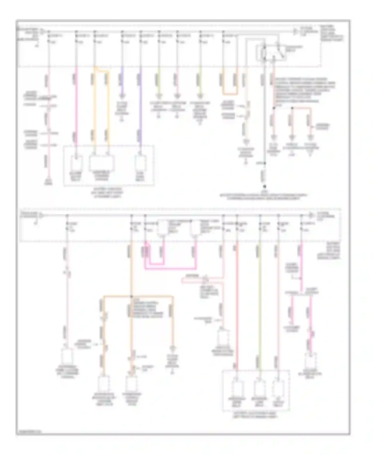 Wiring diagram right turn/stop trailer tow relay for Ford Econoline E150  (1997-2012) (2 of 2)