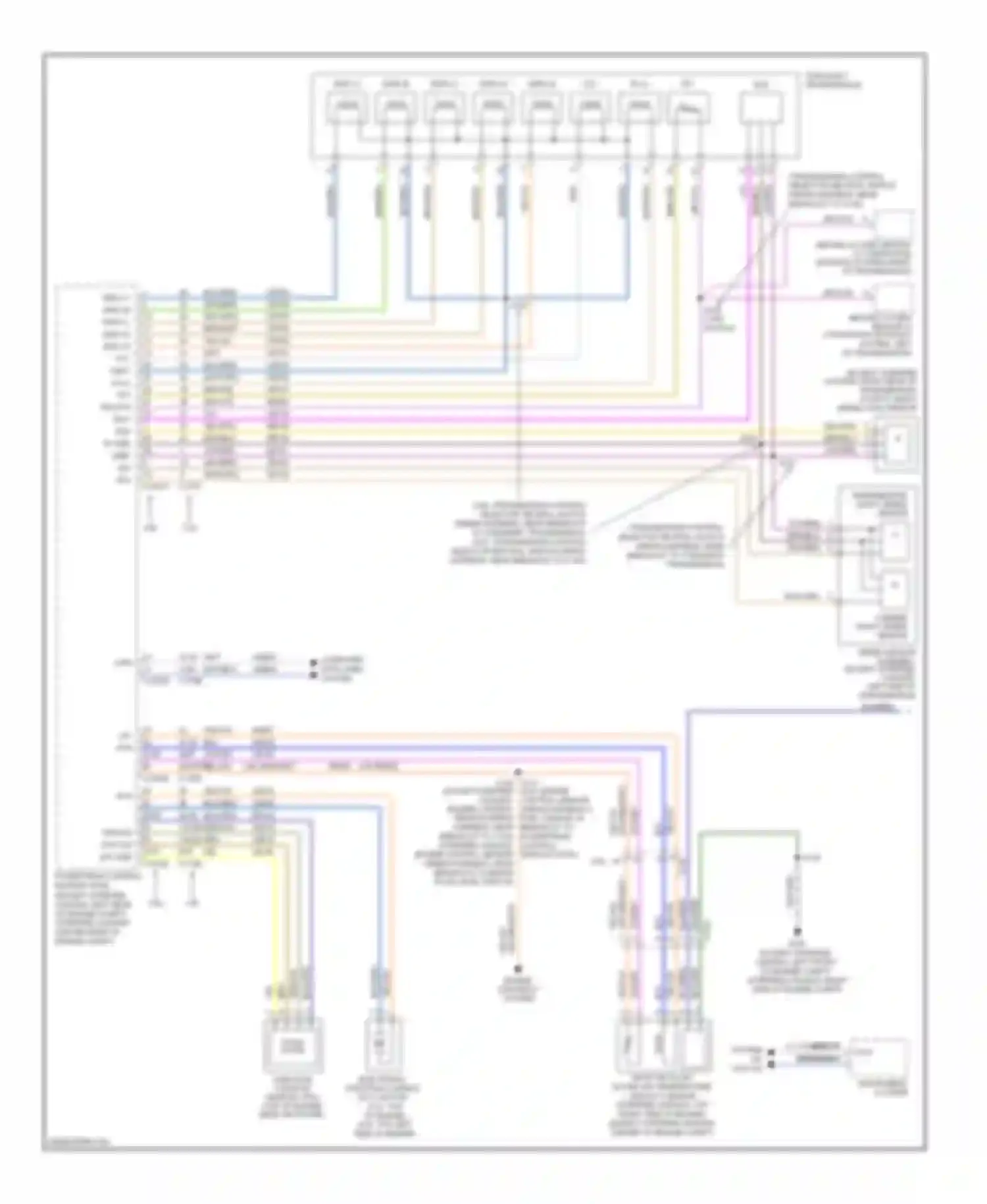 Wiring diagram tr-p for Ford Econoline E150  (1997-2012) (1 of 2)