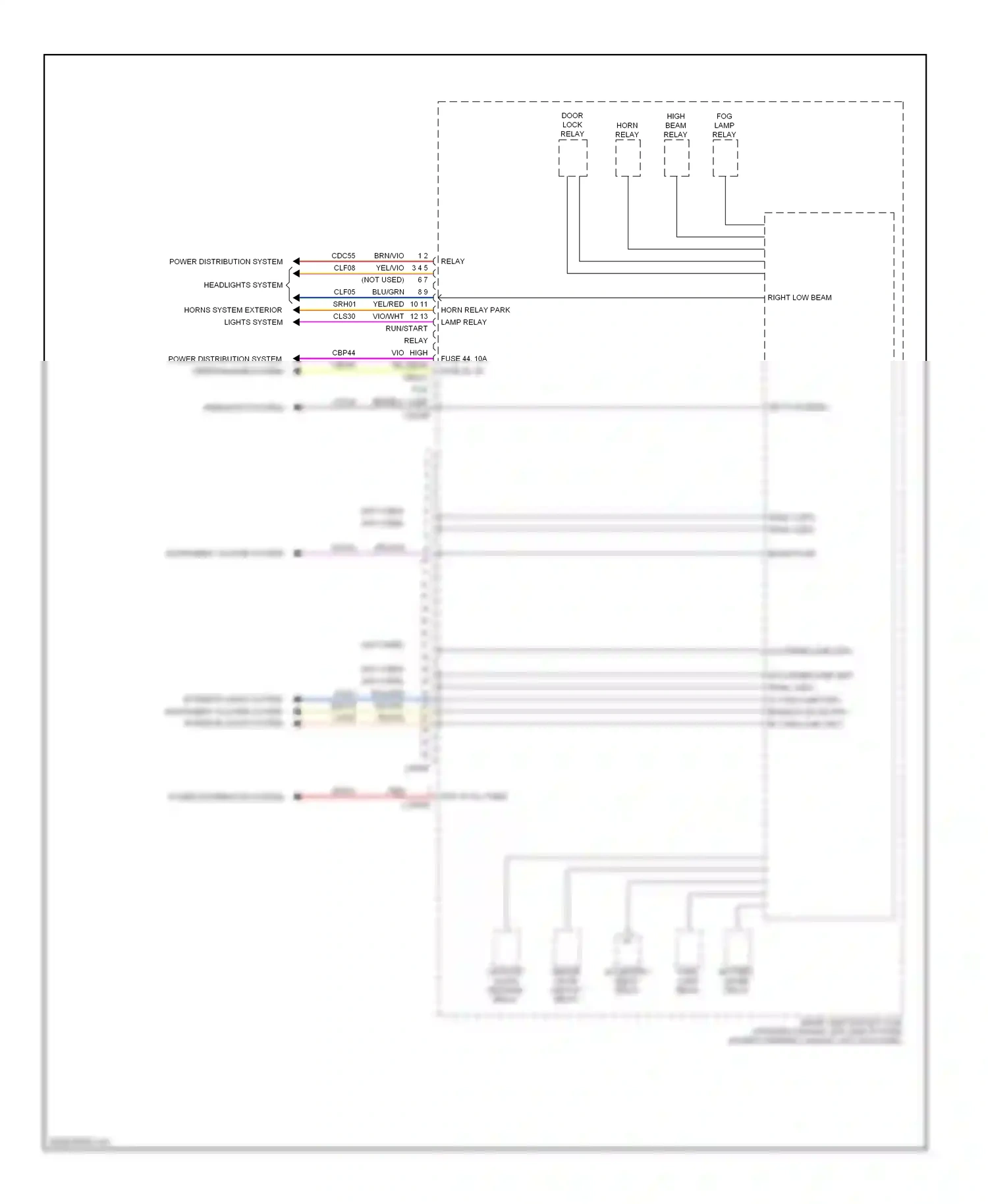 Ford Econoline E150  (1997-2012) vio wiring diagram  (85 of 92)