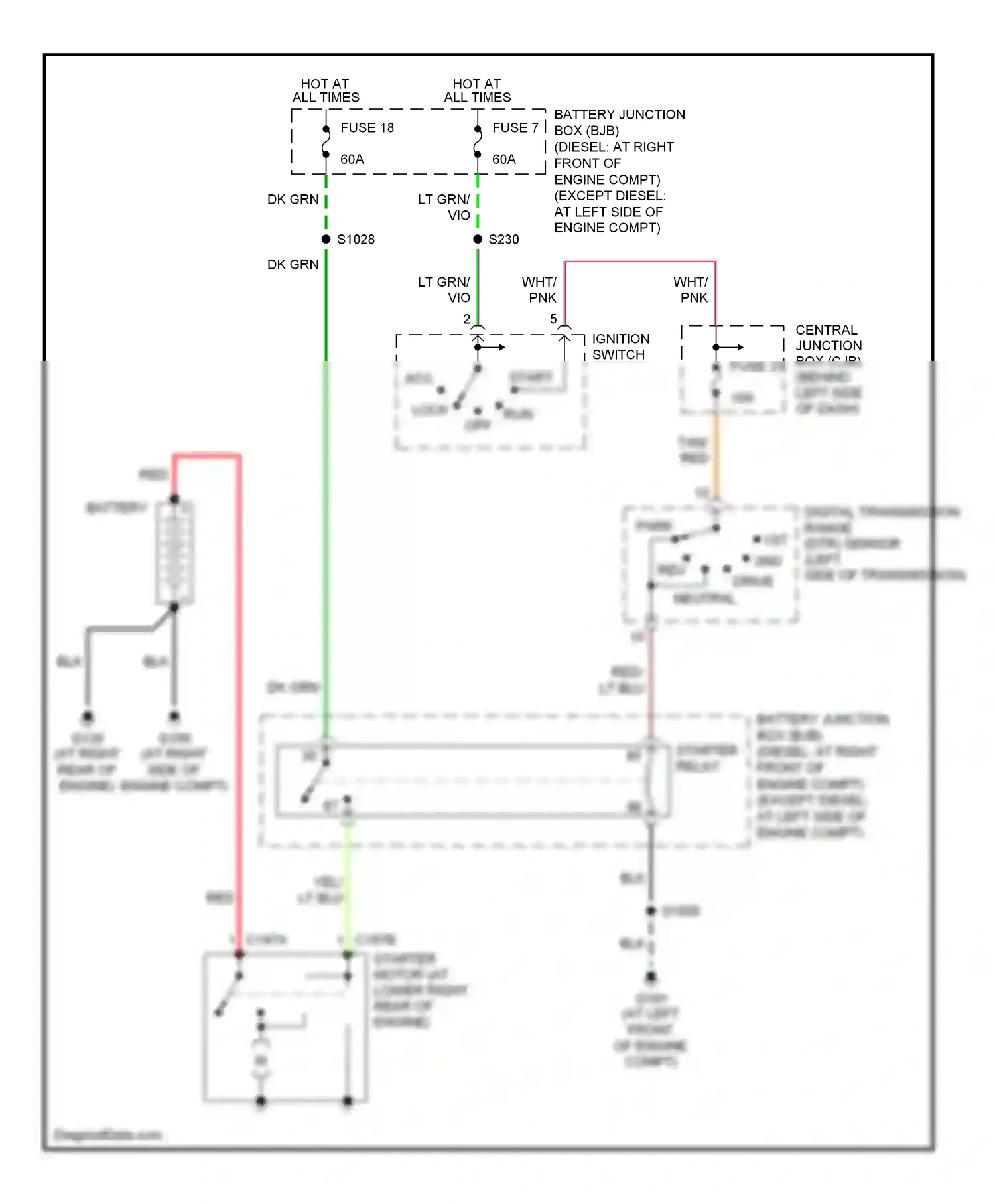 Ford Econoline E150  (1997-2012) vio wiring diagram  (72 of 92)