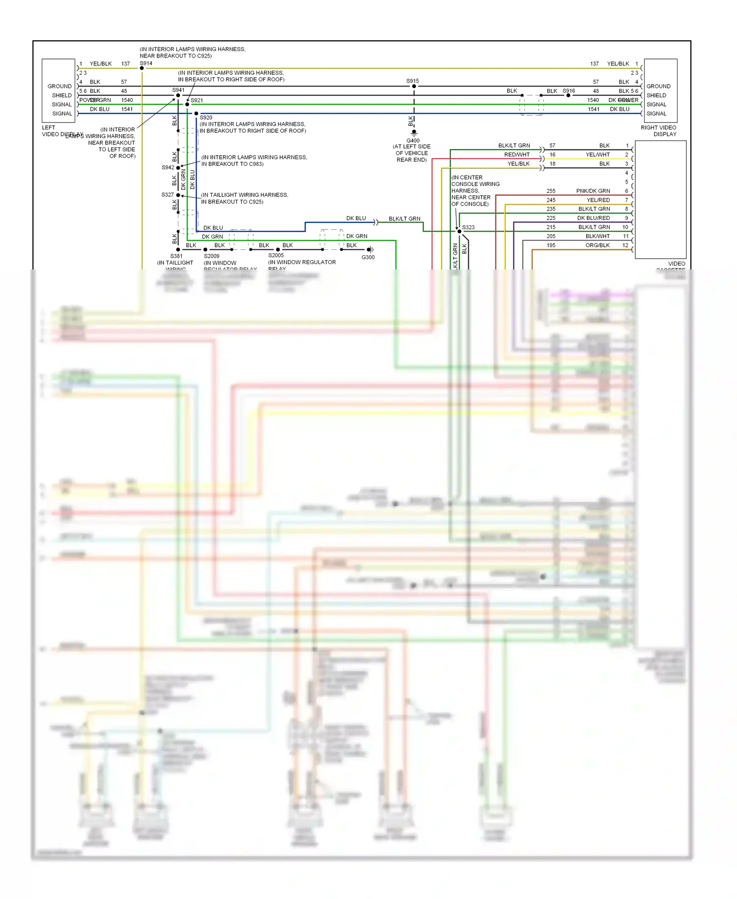 Ford Econoline E150  (1997-2012) vio wiring diagram  (40 of 92)