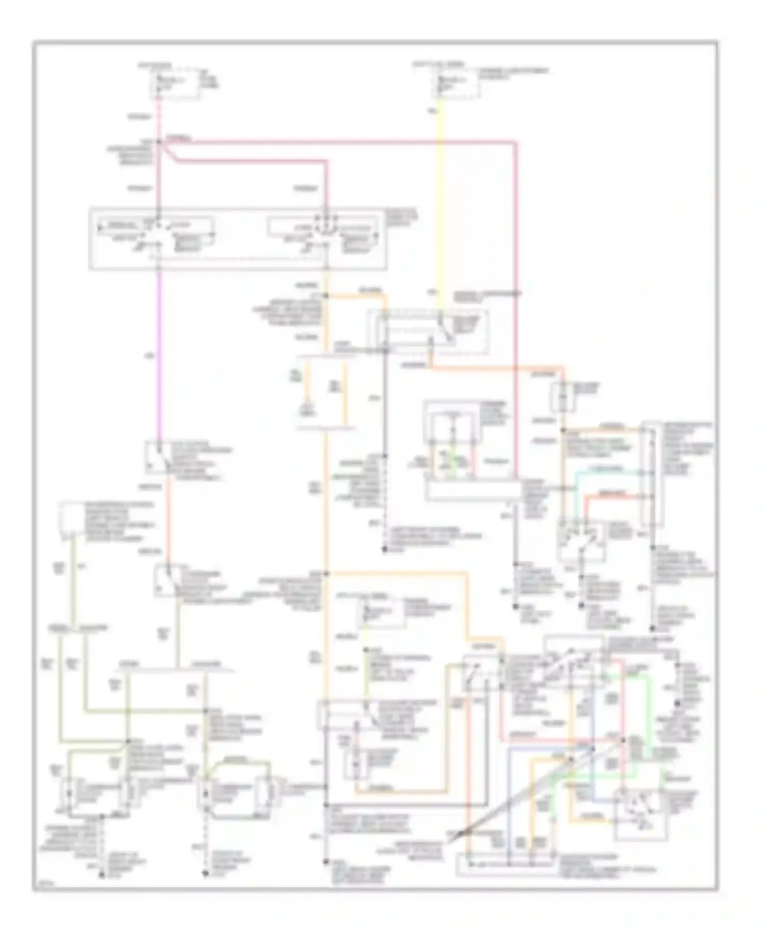 Wiring diagram yel/red for Ford Econoline E150  (1997-2012) (1 of 56)