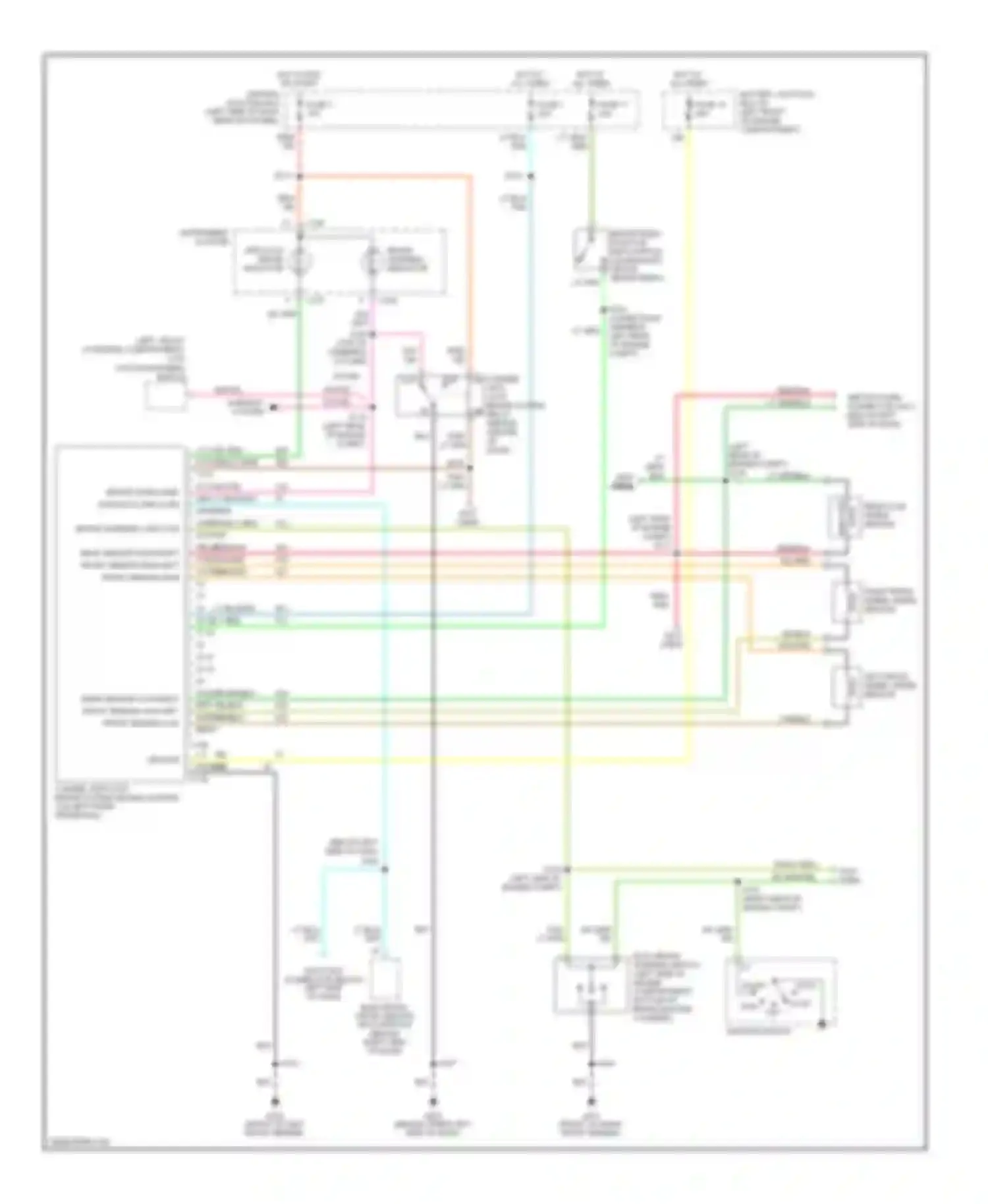 Econoline E250 Ford  (1997-2012): All-wheel abs circuit