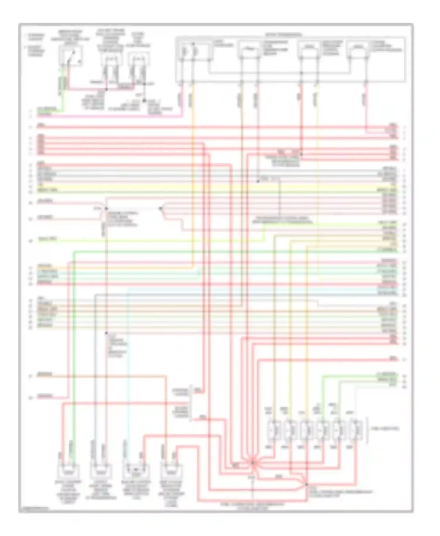 Econoline E250 Ford  (1997-2012): Wiring diagram engine performance 4.2l (3 of 4)