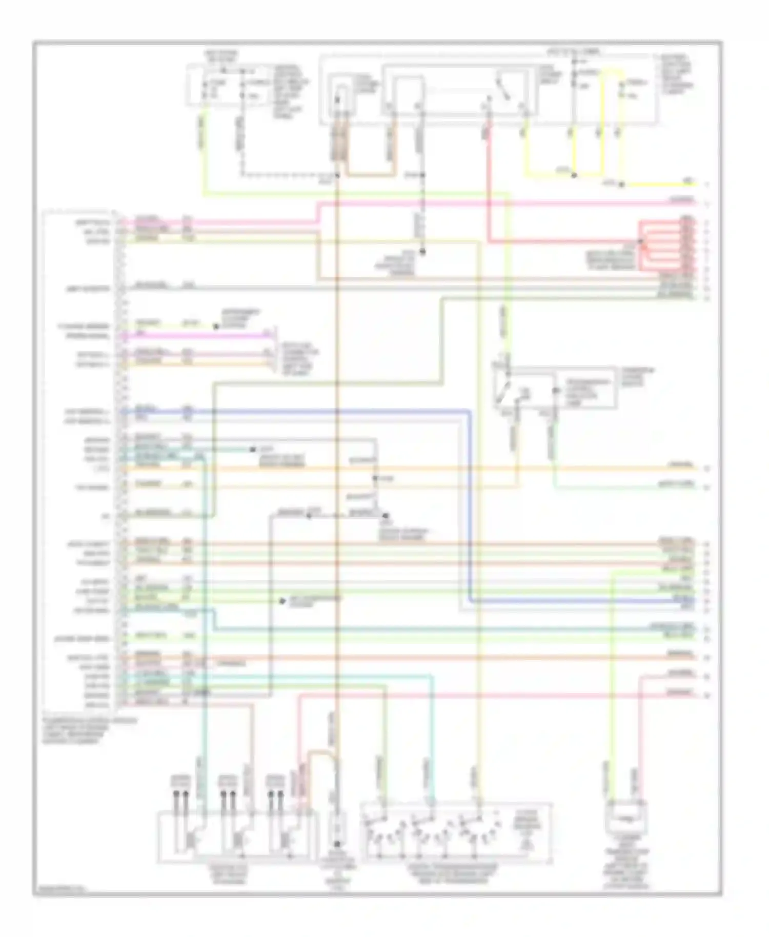 Econoline E250 Ford  (1997-2012): Wiring diagram engine performance 4.2ls (1 of 4)