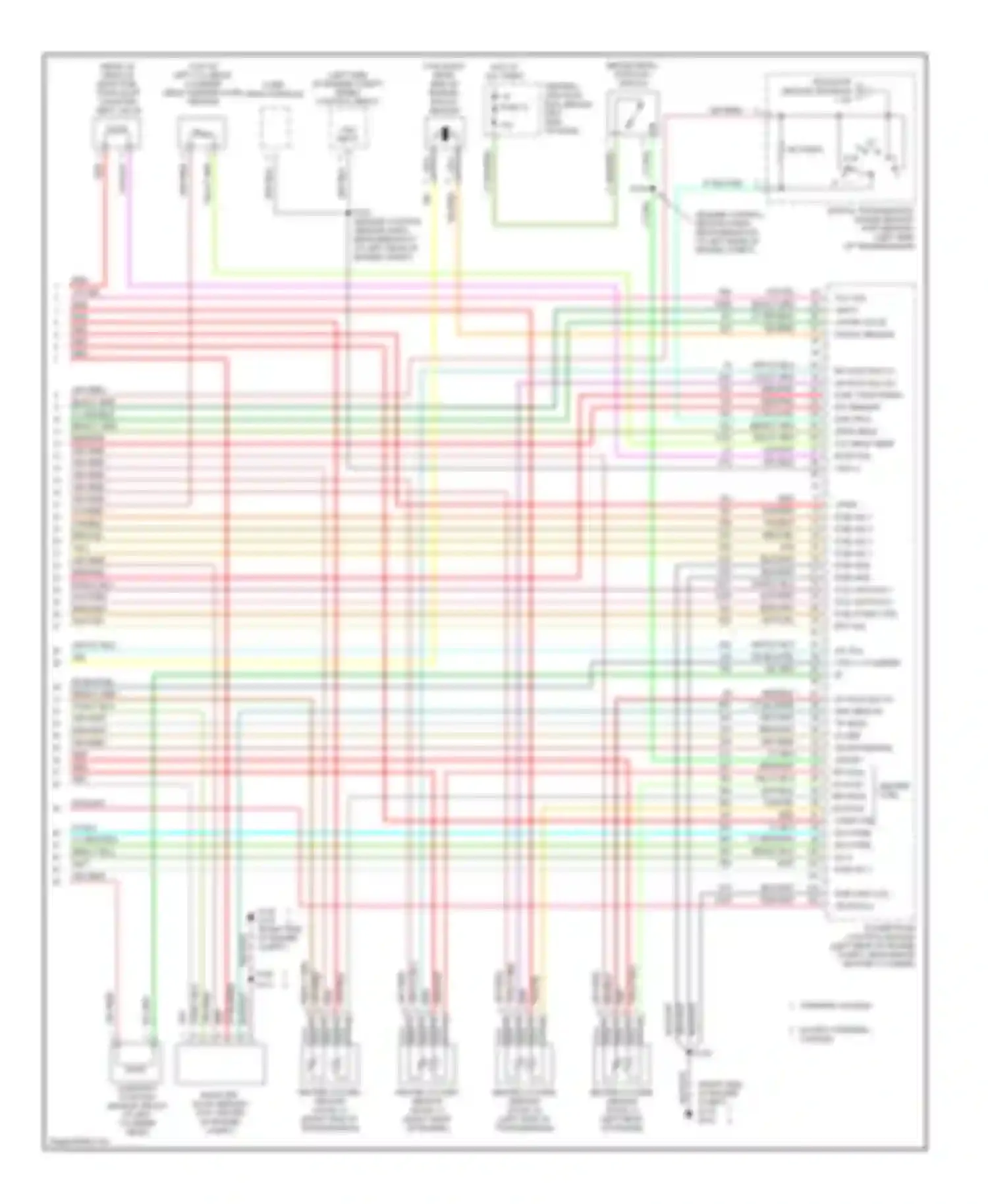 Econoline E250 Ford  (1997-2012): Wiring diagram engine performance 4.6l (4 of 4)