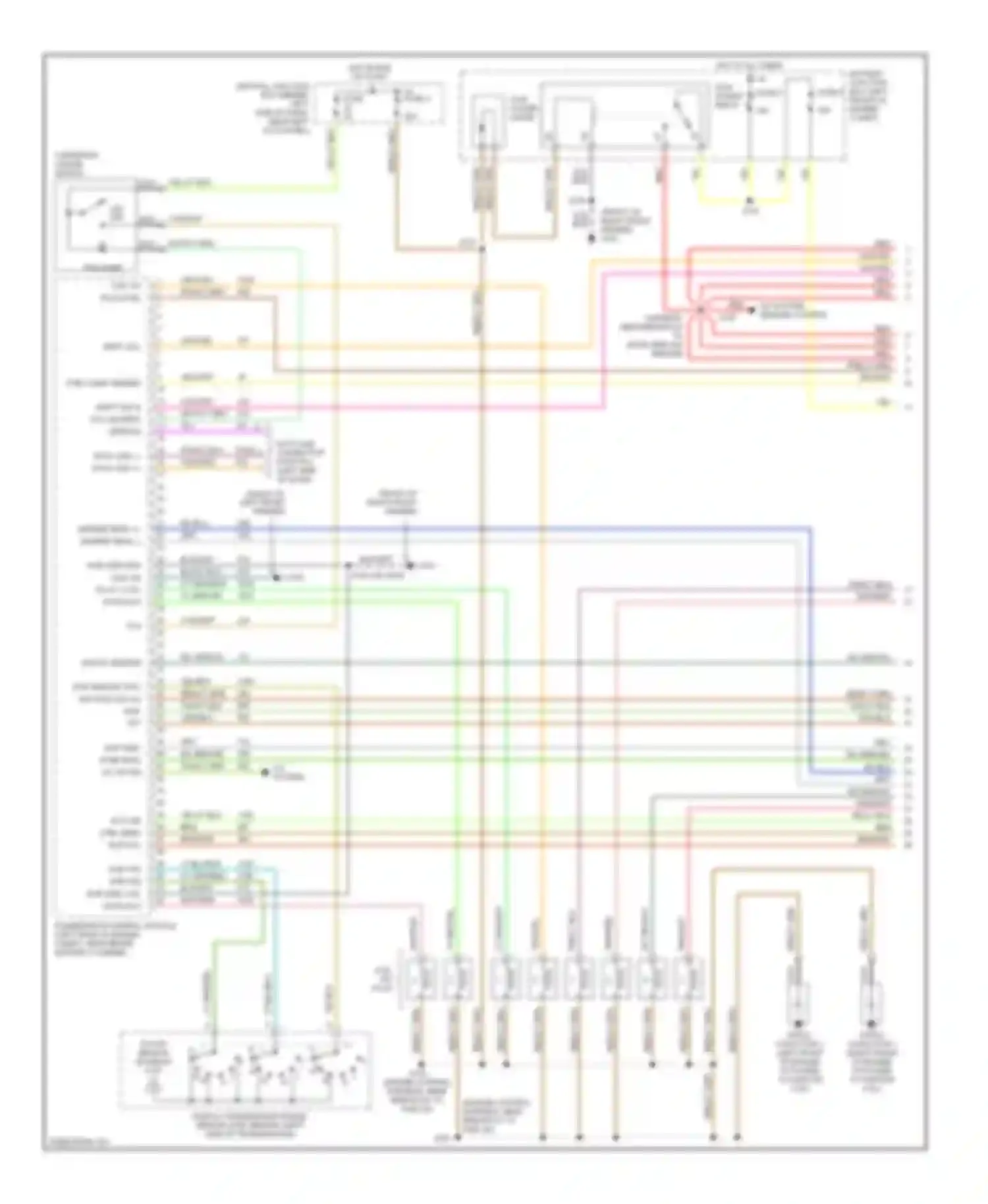 Econoline E250 Ford  (1997-2012): Wiring diagram engine performance 4.6ls (1 of 4)