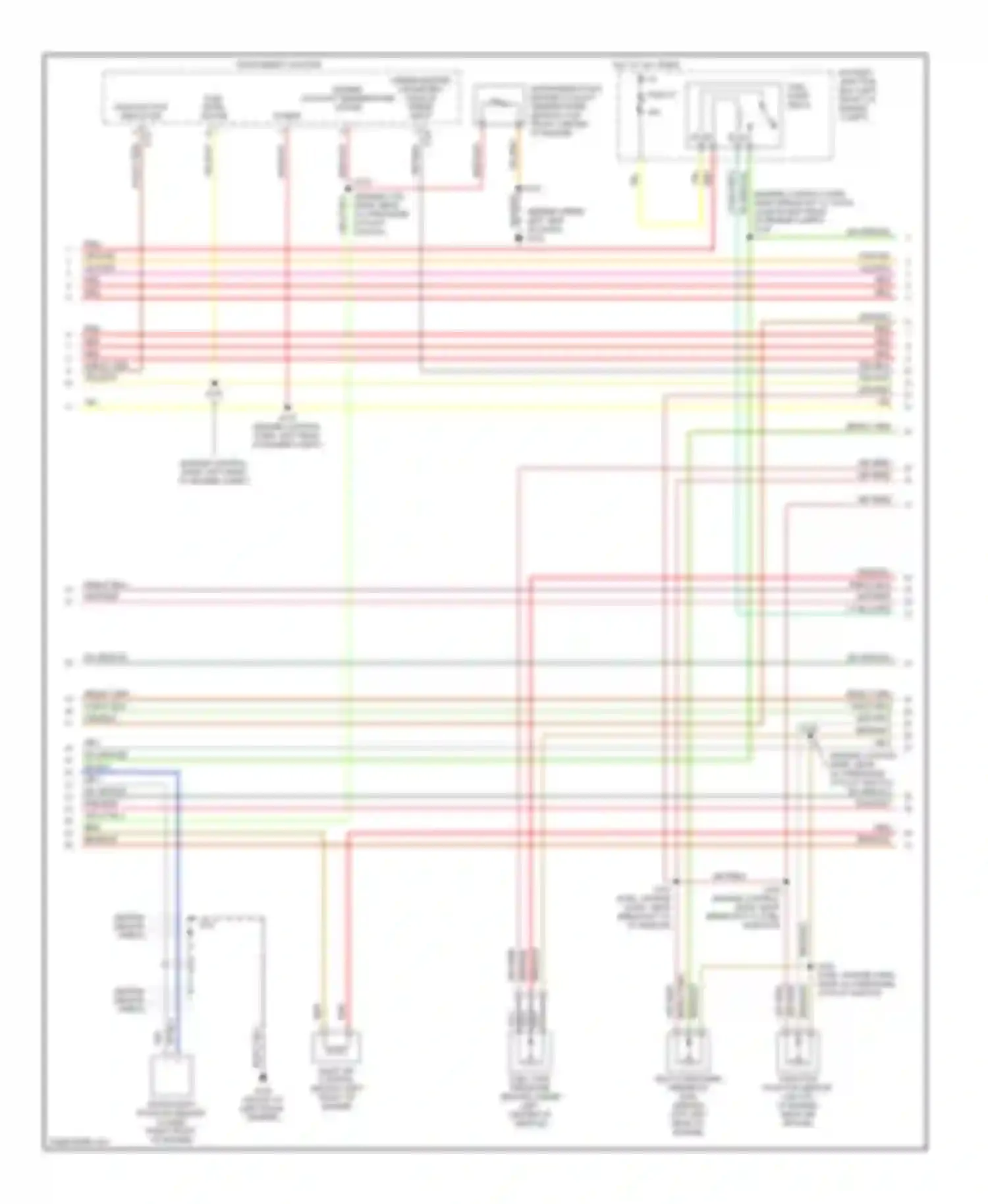Econoline E250 Ford  (1997-2012): Wiring diagram engine performance 4.6ls (2 of 4)