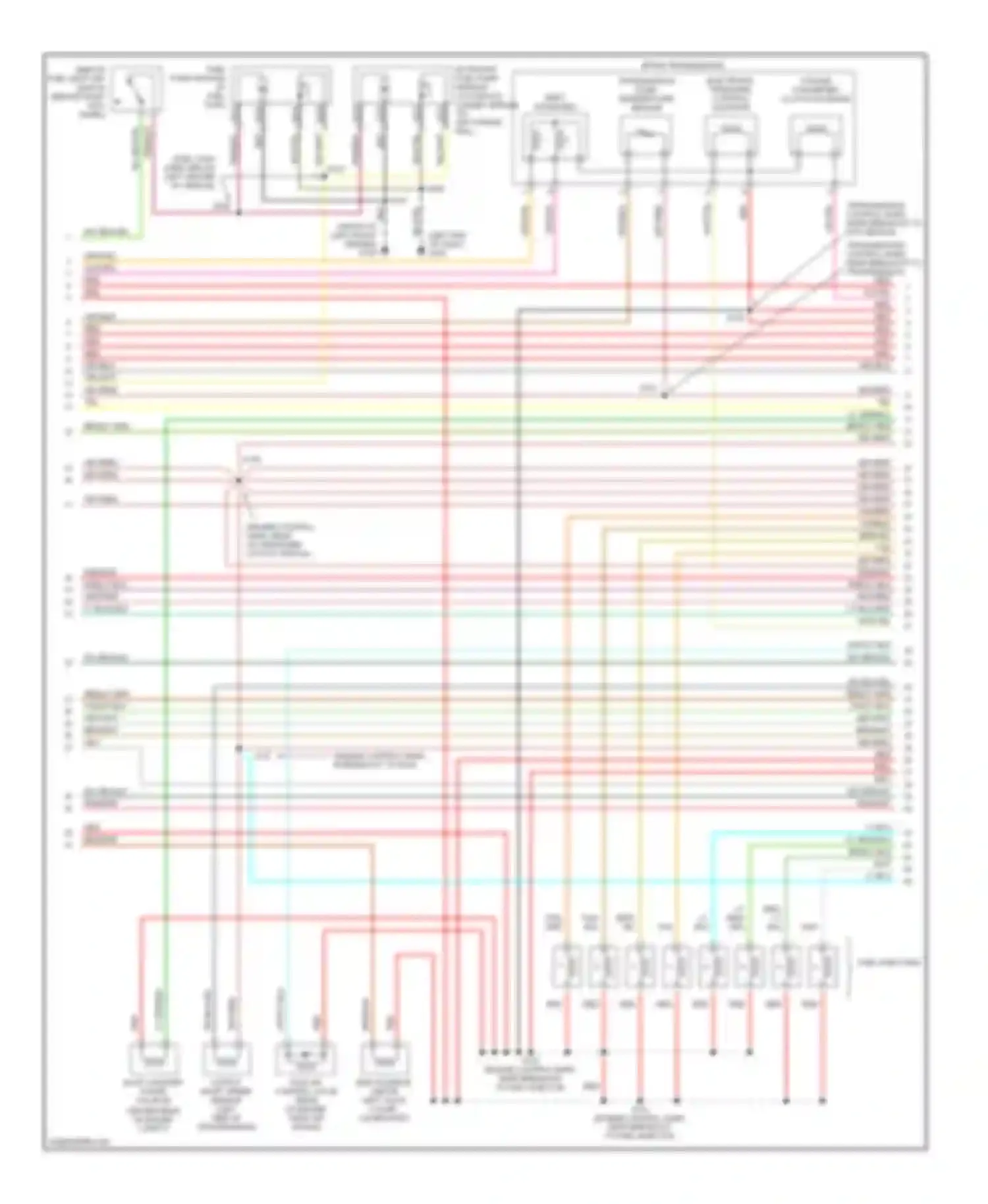 Econoline E250 Ford  (1997-2012): Wiring diagram engine performance 4.6ls (3 of 4)