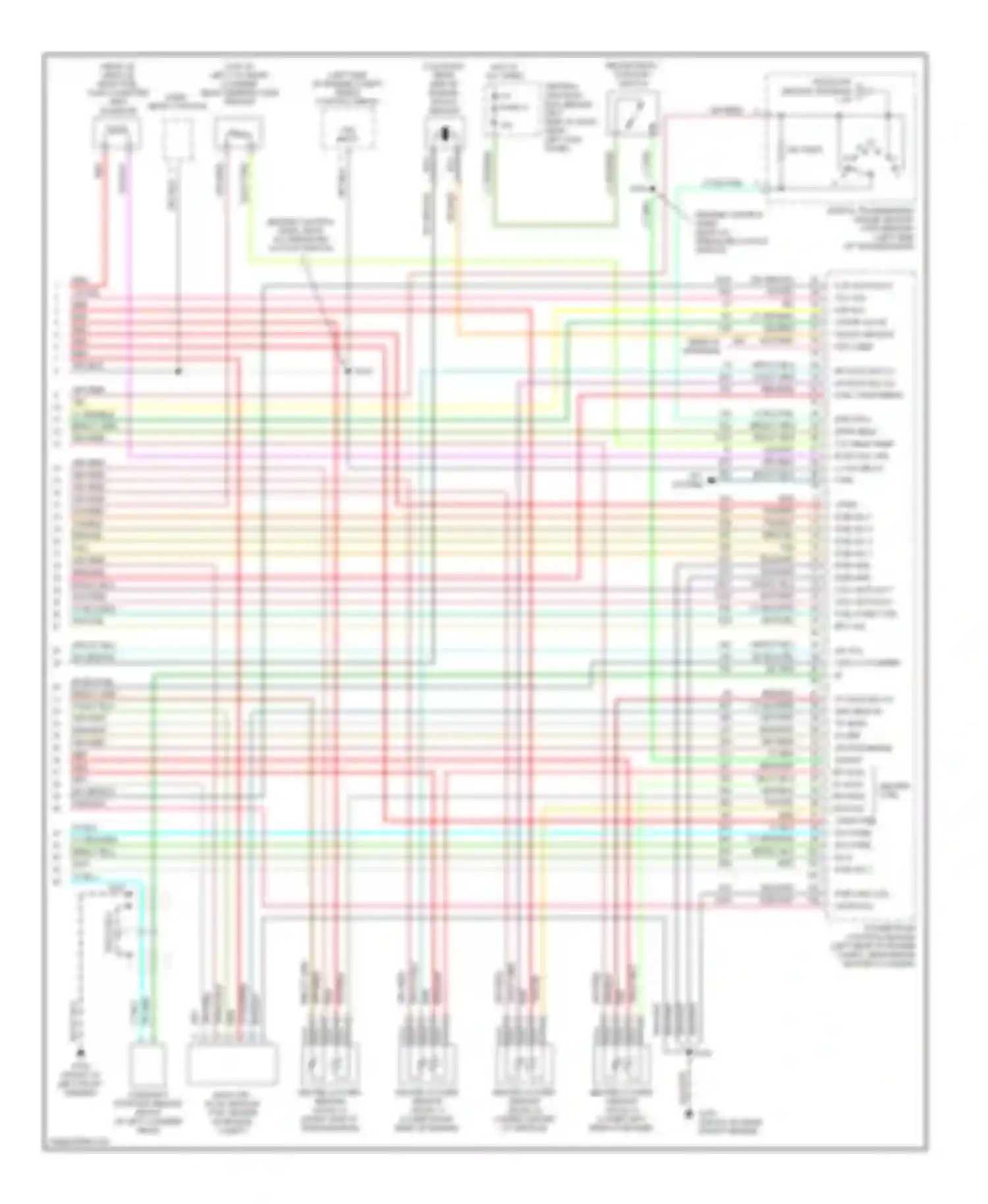Econoline E250 Ford  (1997-2012): Wiring diagram engine performance 4.6ls (4 of 4)