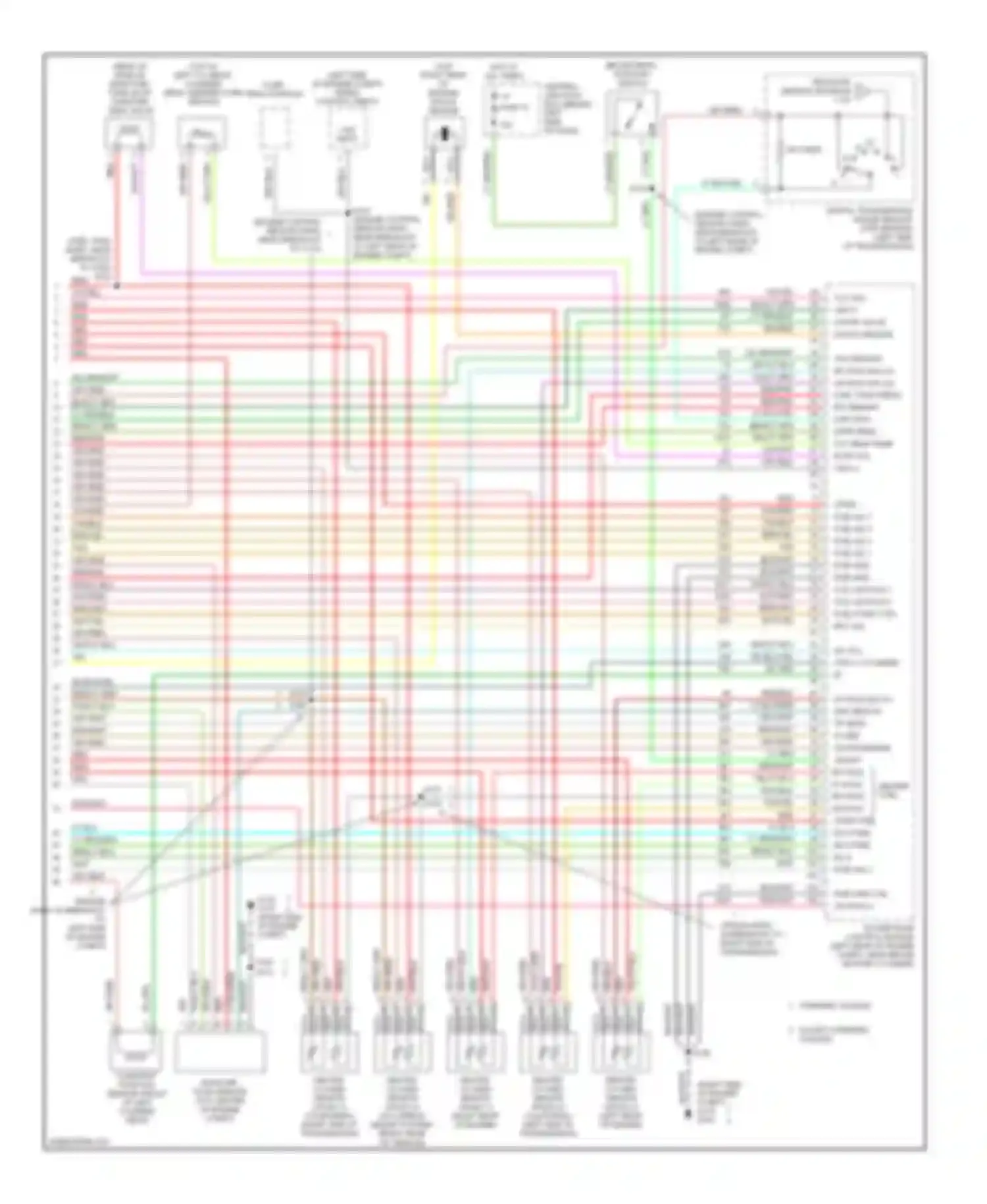 Econoline E250 Ford  (1997-2012): Wiring diagram engine performance 5.4l (4 of 4)