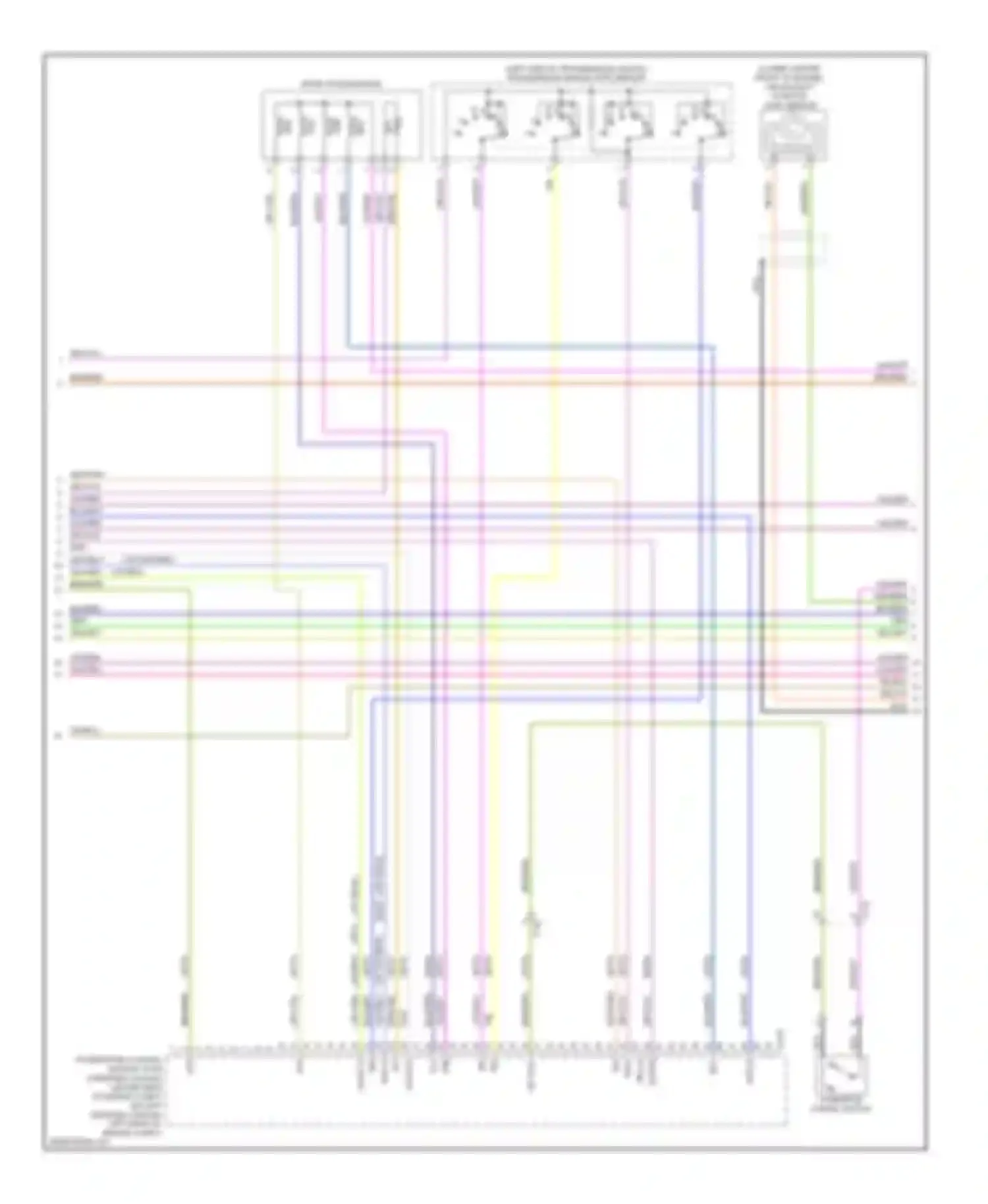 Econoline E250 Ford  (1997-2012): Wiring diagram engine performance 5.4l, without torqshift (3 of 5)