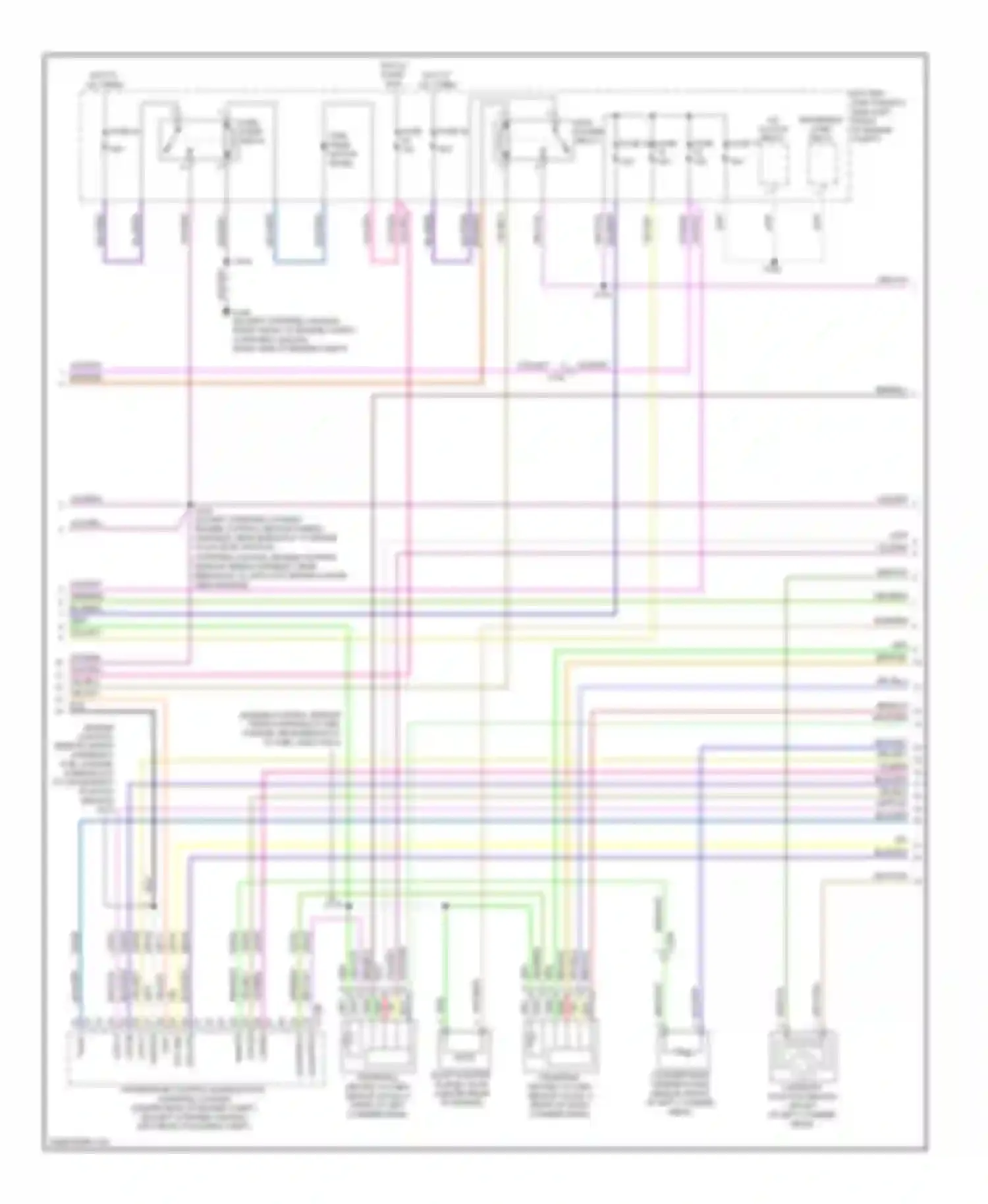 Econoline E250 Ford  (1997-2012): Wiring diagram engine performance 5.4l, without torqshift (4 of 5)