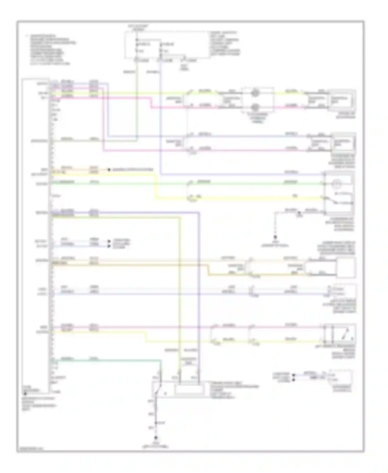 Econoline E250 Ford  (1997-2012): Supplemental restraints circuit