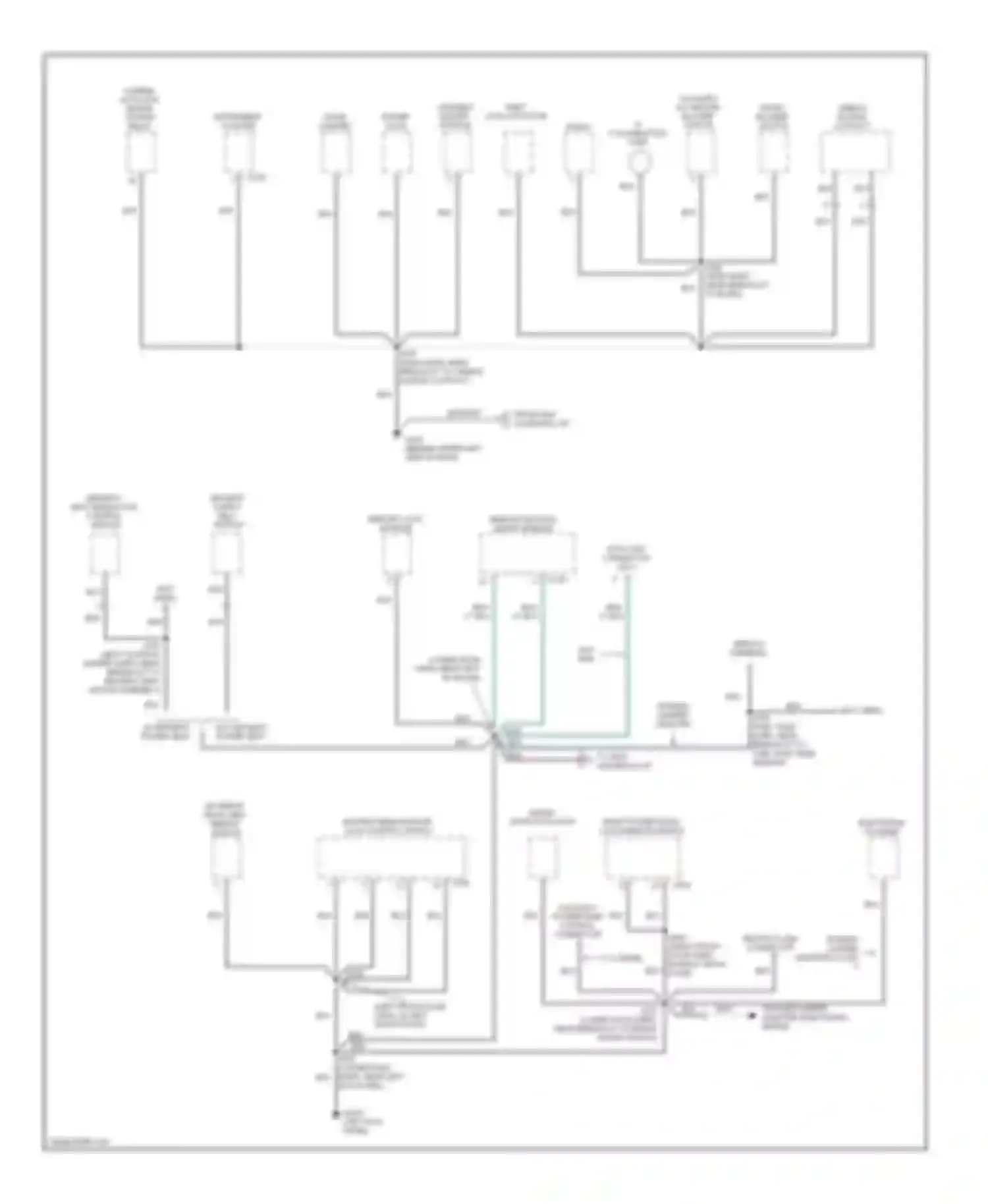 Wiring diagram auxiliary powertrain control connector for Ford Econoline E250  (1997-2012) (1 of 1)