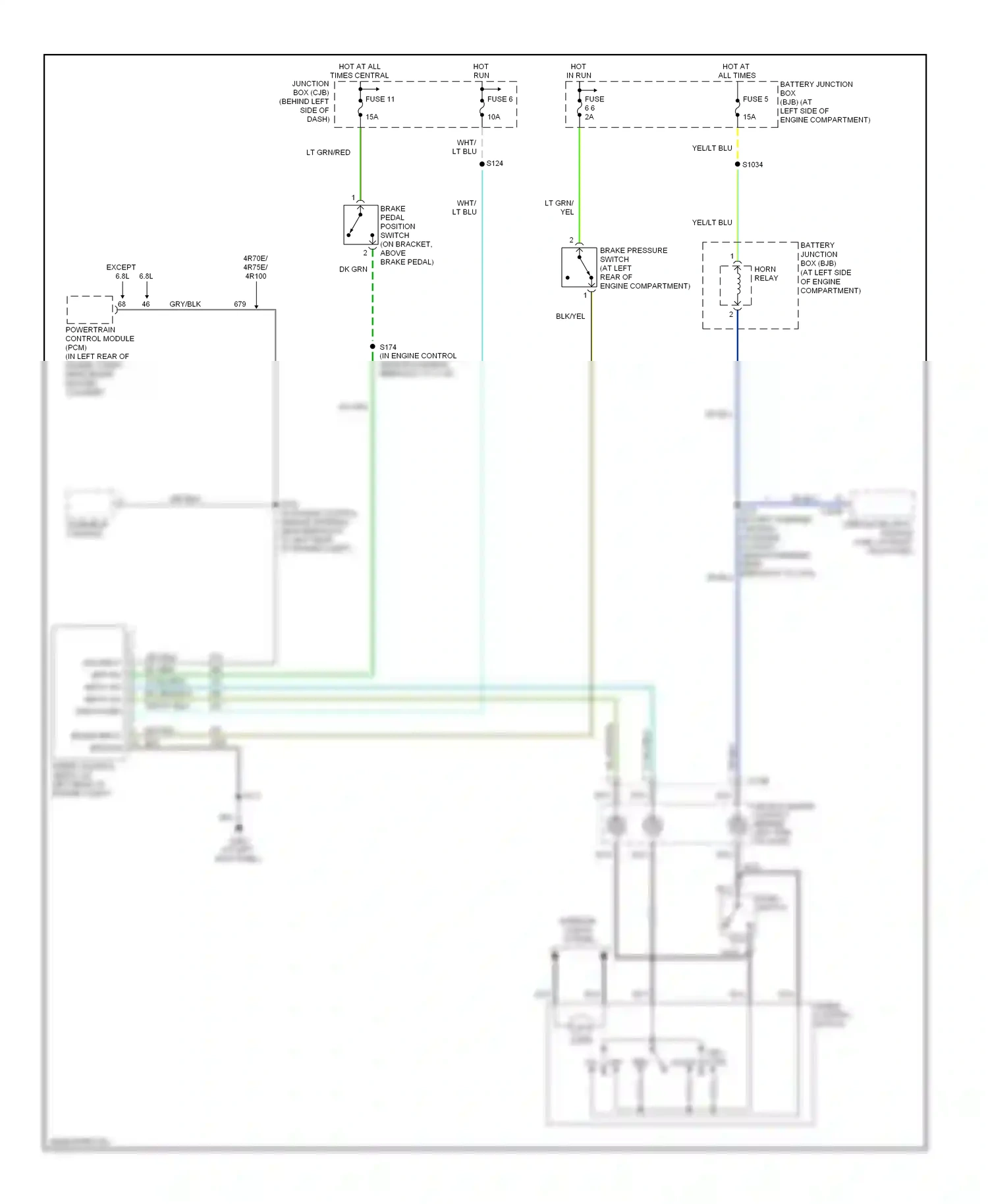 Ford Econoline E250  (1997-2012) blk wiring diagram  (165 of 243)
