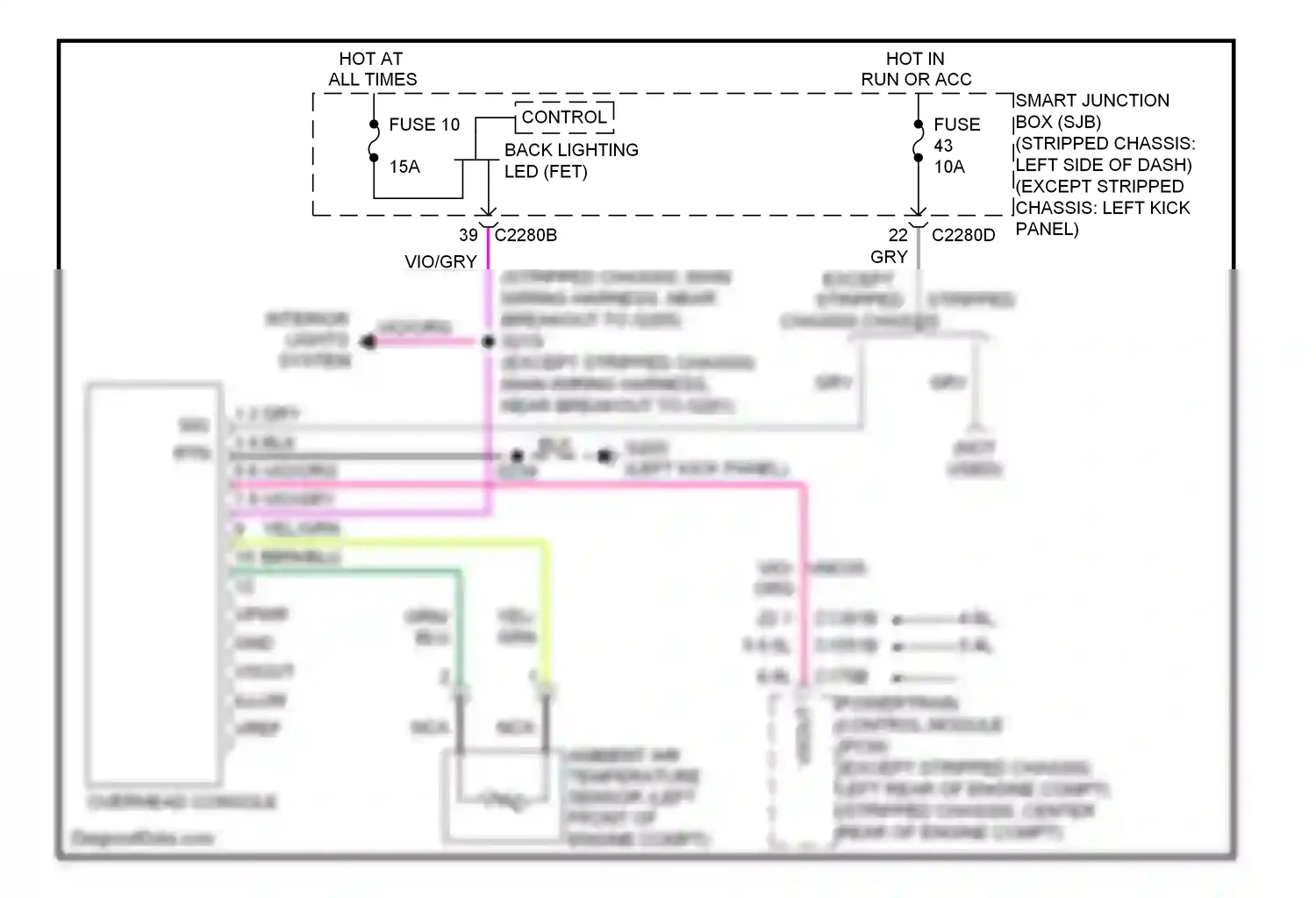 Ford Econoline E250  (1997-2012) blk wiring diagram  (169 of 243)