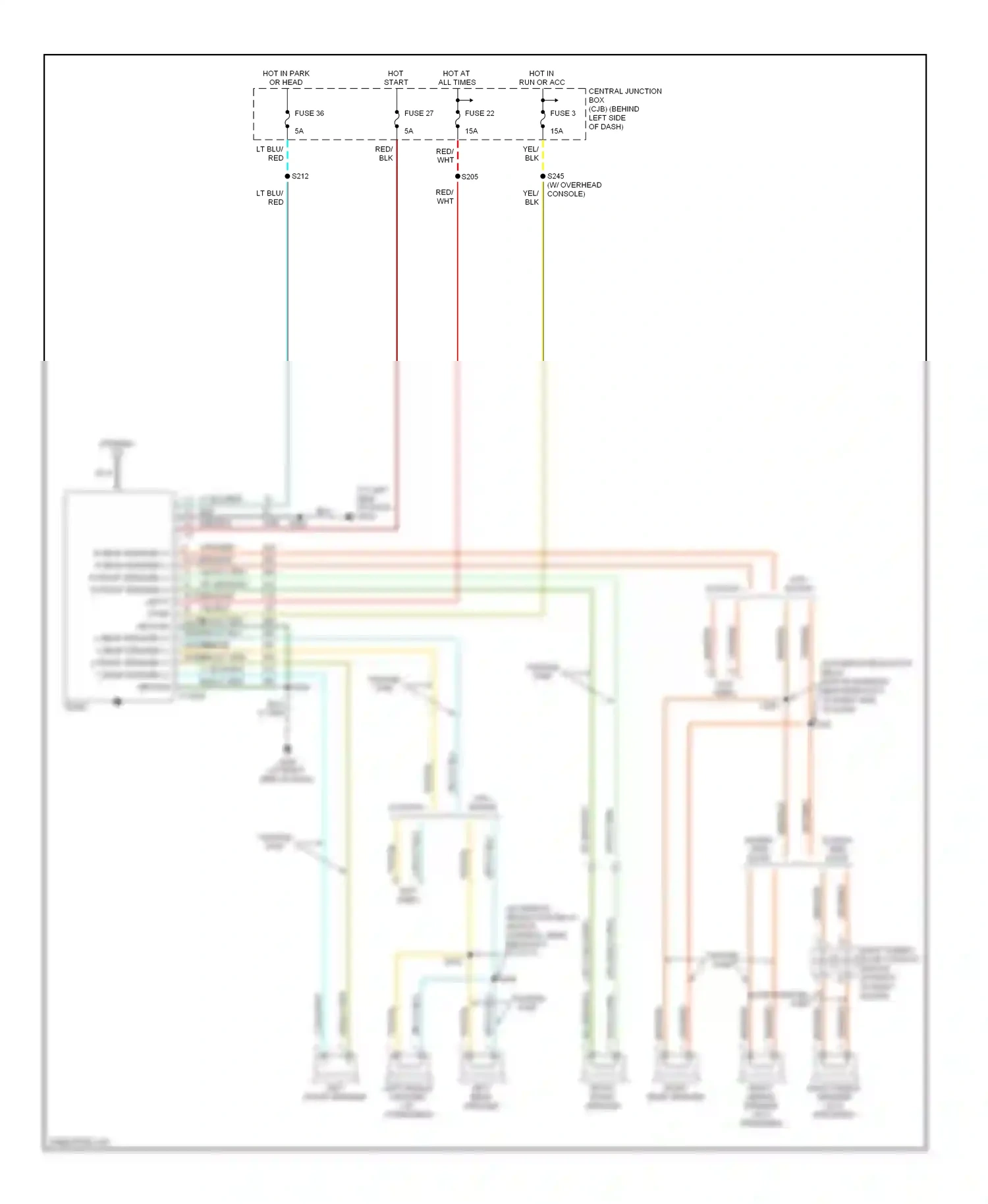 Ford Econoline E250  (1997-2012) blk wiring diagram  (138 of 243)