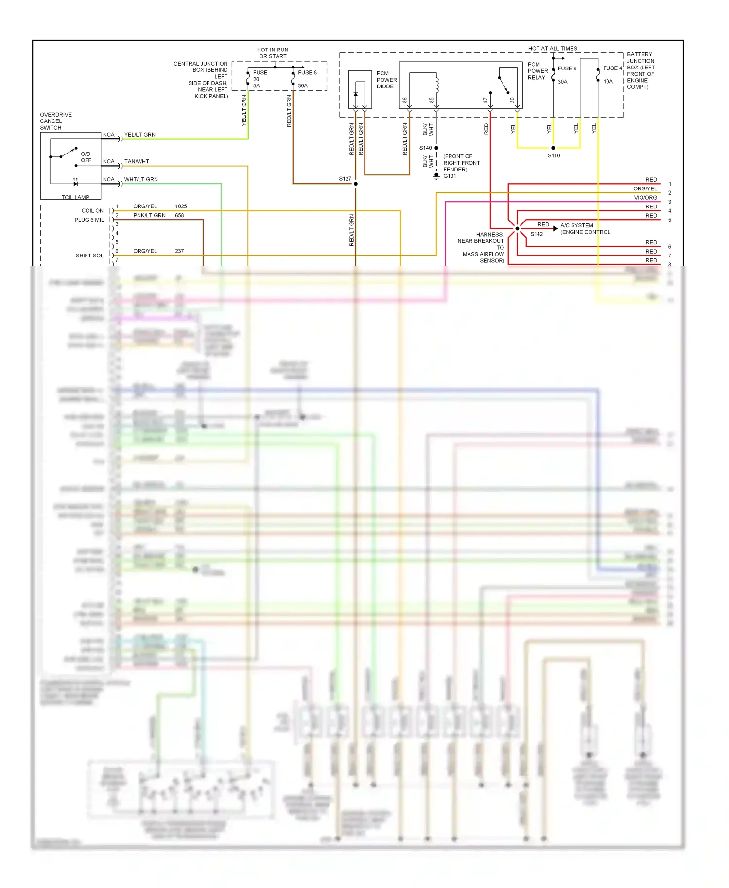 Ford Econoline E250  (1997-2012) blk wiring diagram  (59 of 243)