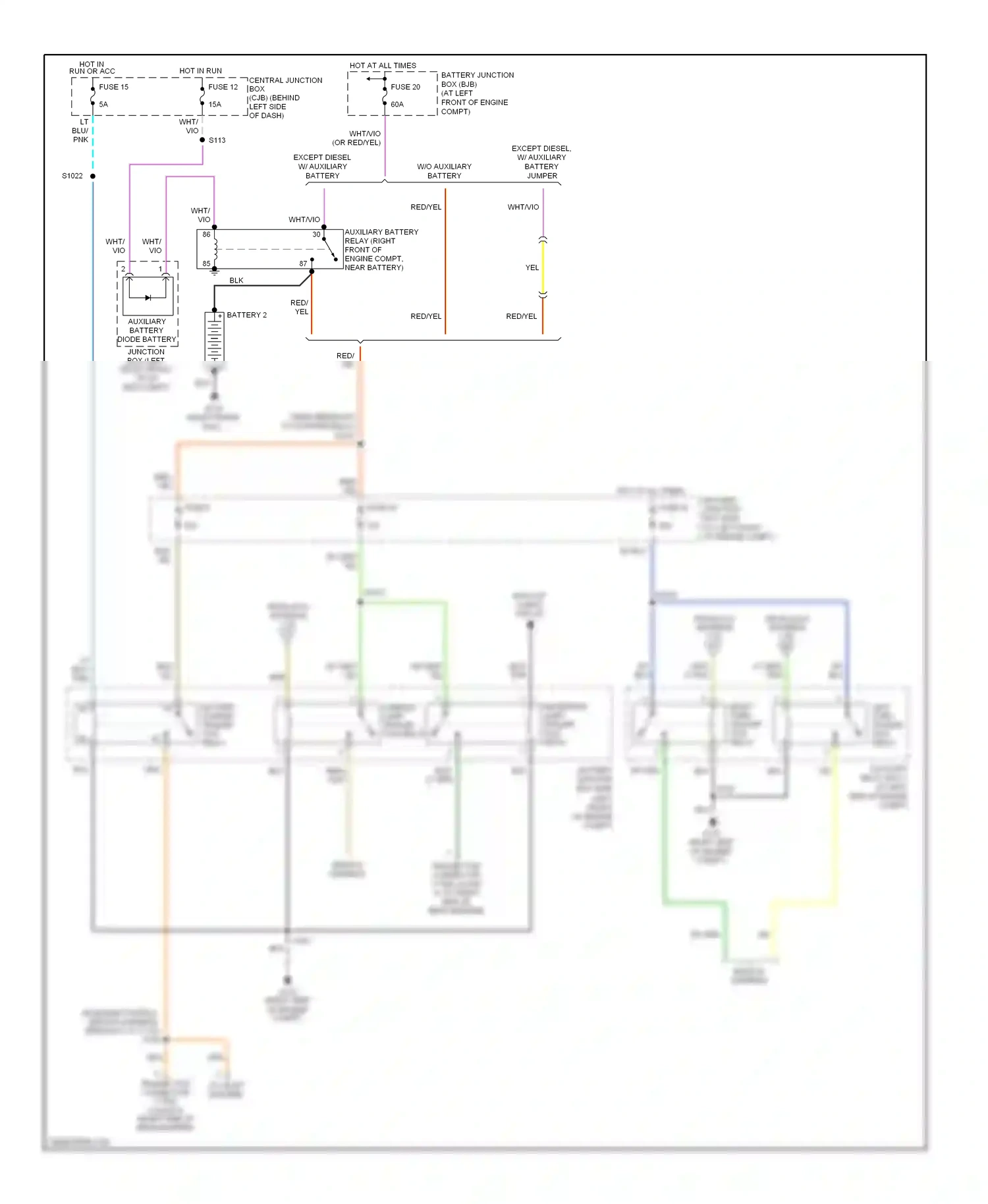 Ford Econoline E250  (1997-2012) brn wiring diagram  (72 of 109)