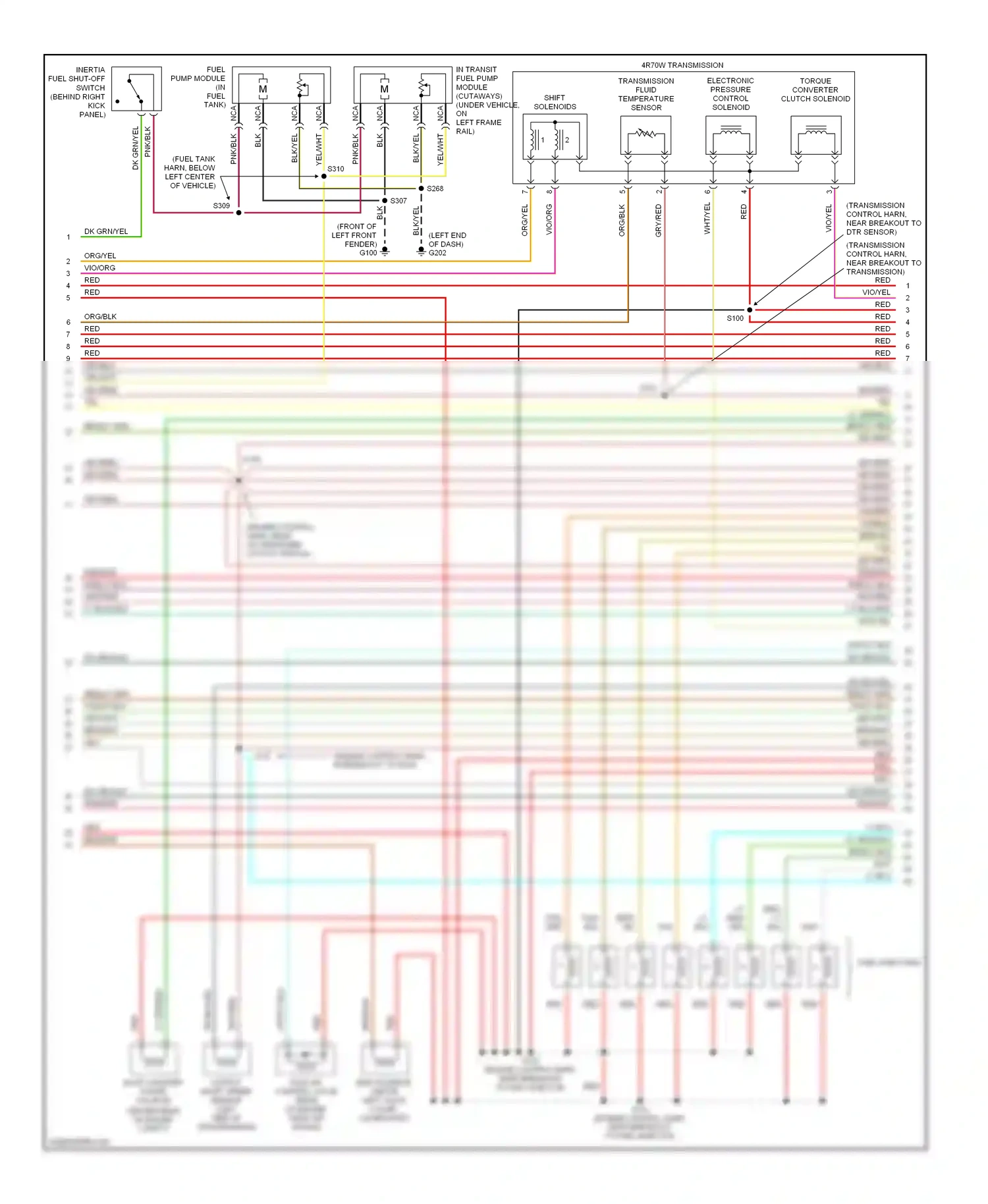 Ford Econoline E250  (1997-2012) brn wiring diagram  (20 of 109)