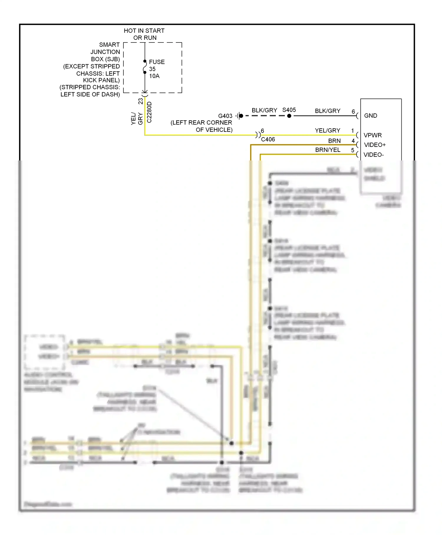 Ford Econoline E250  (1997-2012) brn wiring diagram  (108 of 109)
