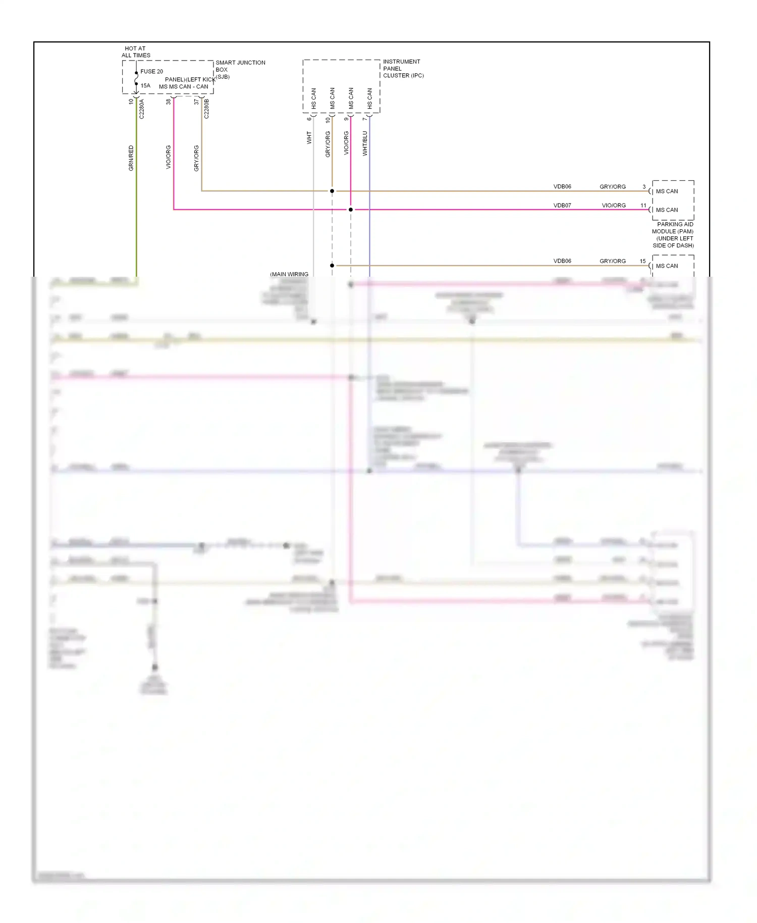 Ford Econoline E250  (1997-2012) brn wiring diagram  (103 of 109)