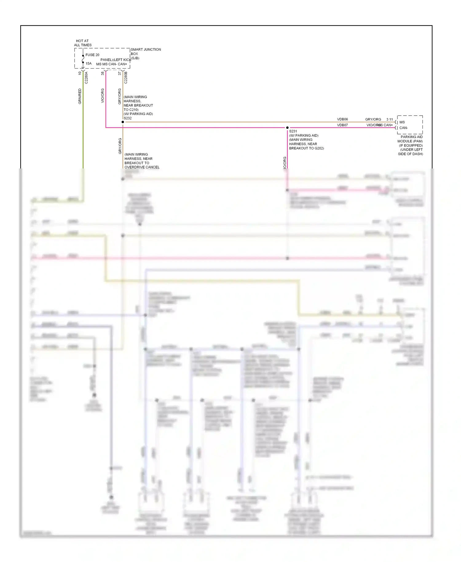Ford Econoline E250  (1997-2012) brn wiring diagram  (56 of 109)