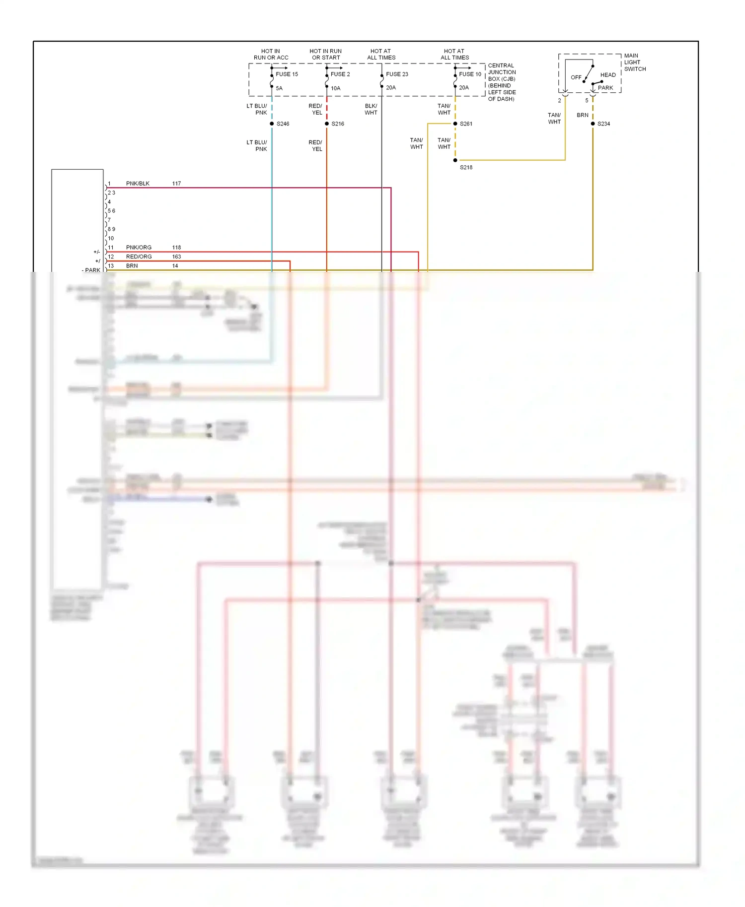 Ford Econoline E250  (1997-2012) computer data lines system wiring diagram  (3 of 36)