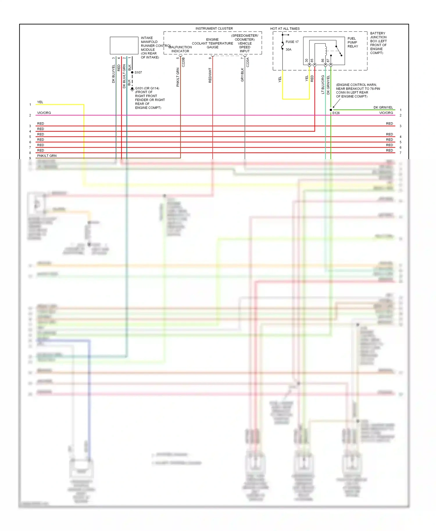 Ford Econoline E250  (1997-2012) except stripped chassis wiring diagram  (8 of 58)