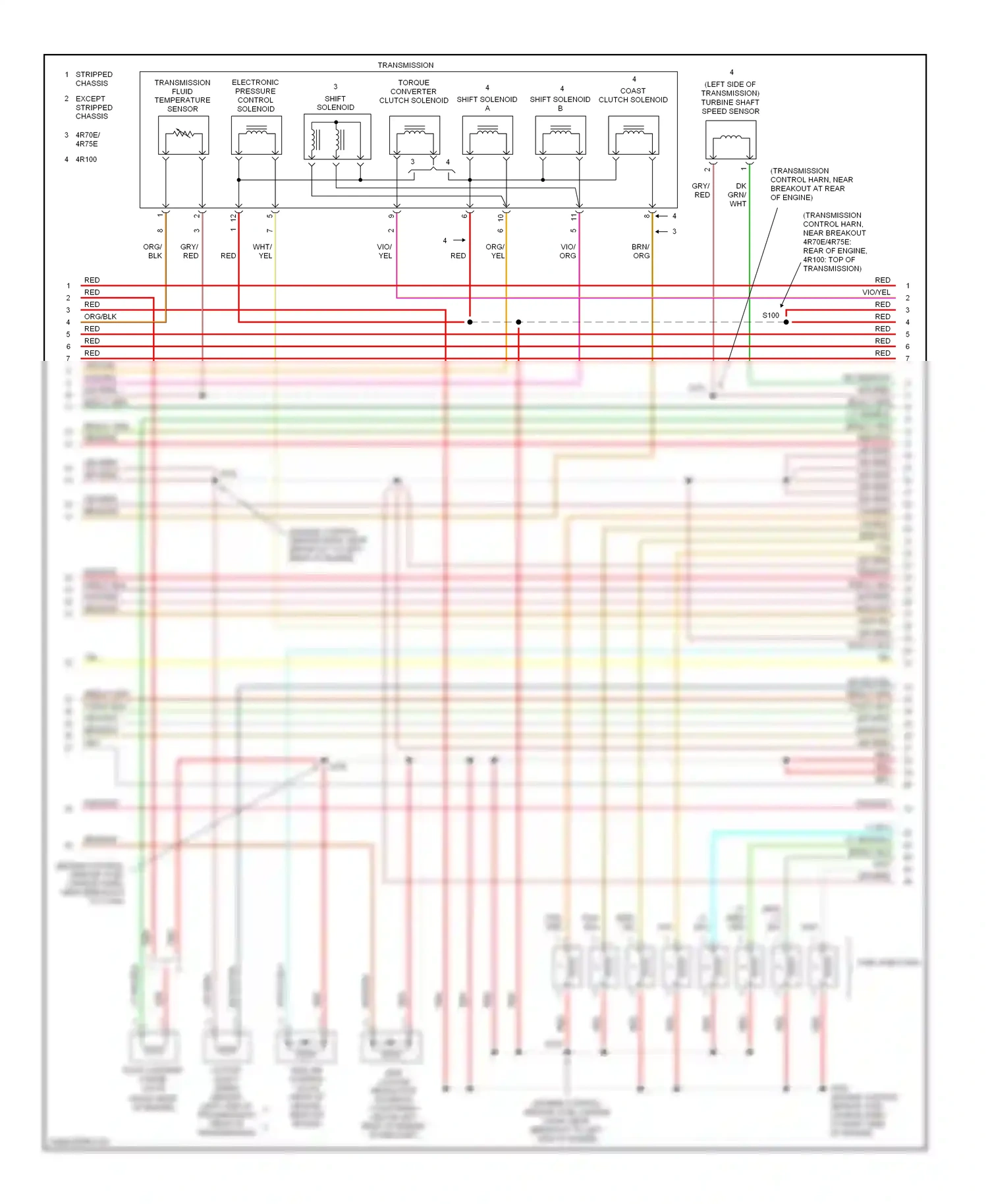 Ford Econoline E250  (1997-2012) except stripped chassis wiring diagram  (29 of 58)