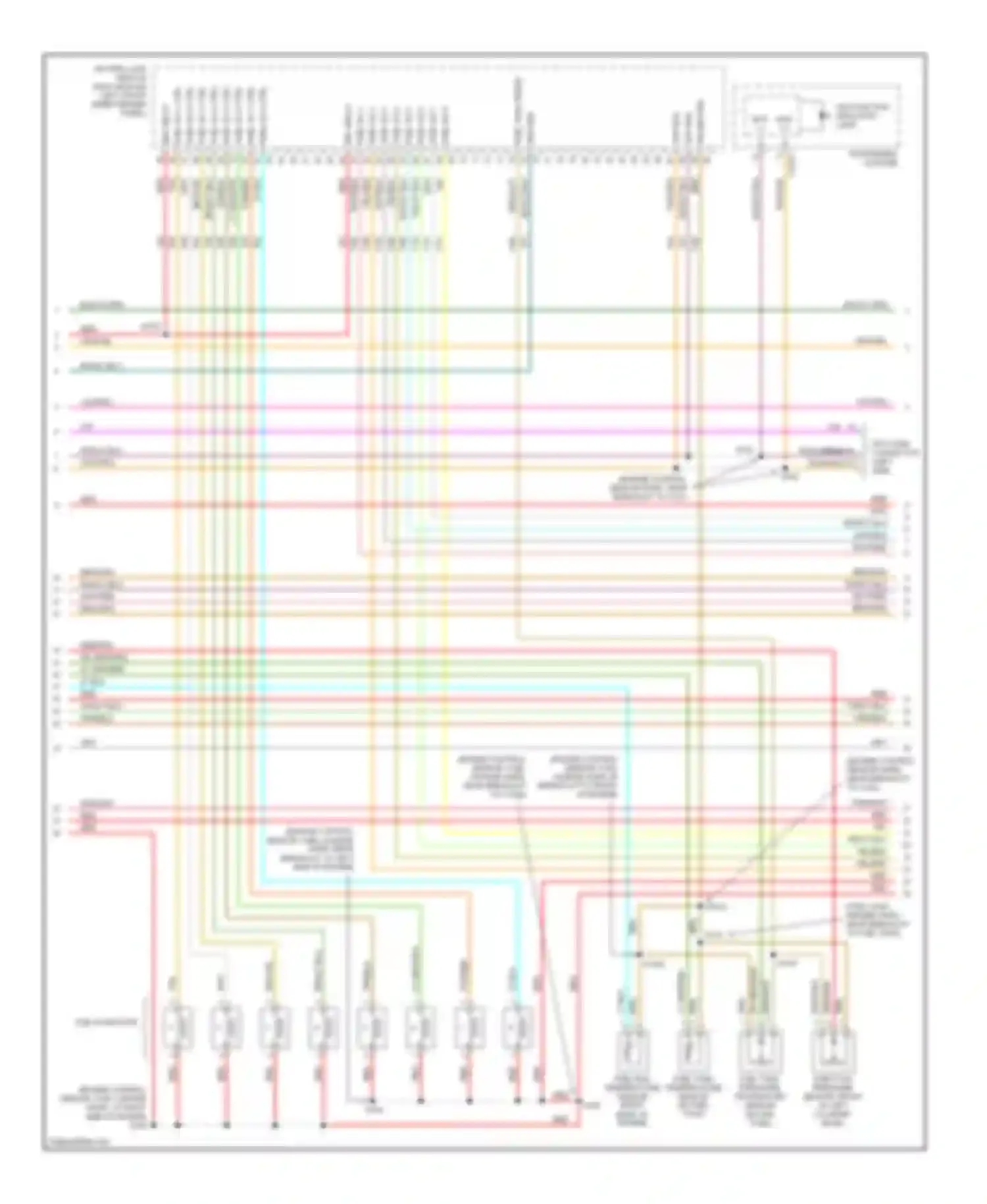 Wiring diagram fuel inj 5 in for Ford Econoline E250  (1997-2012) (1 of 1)