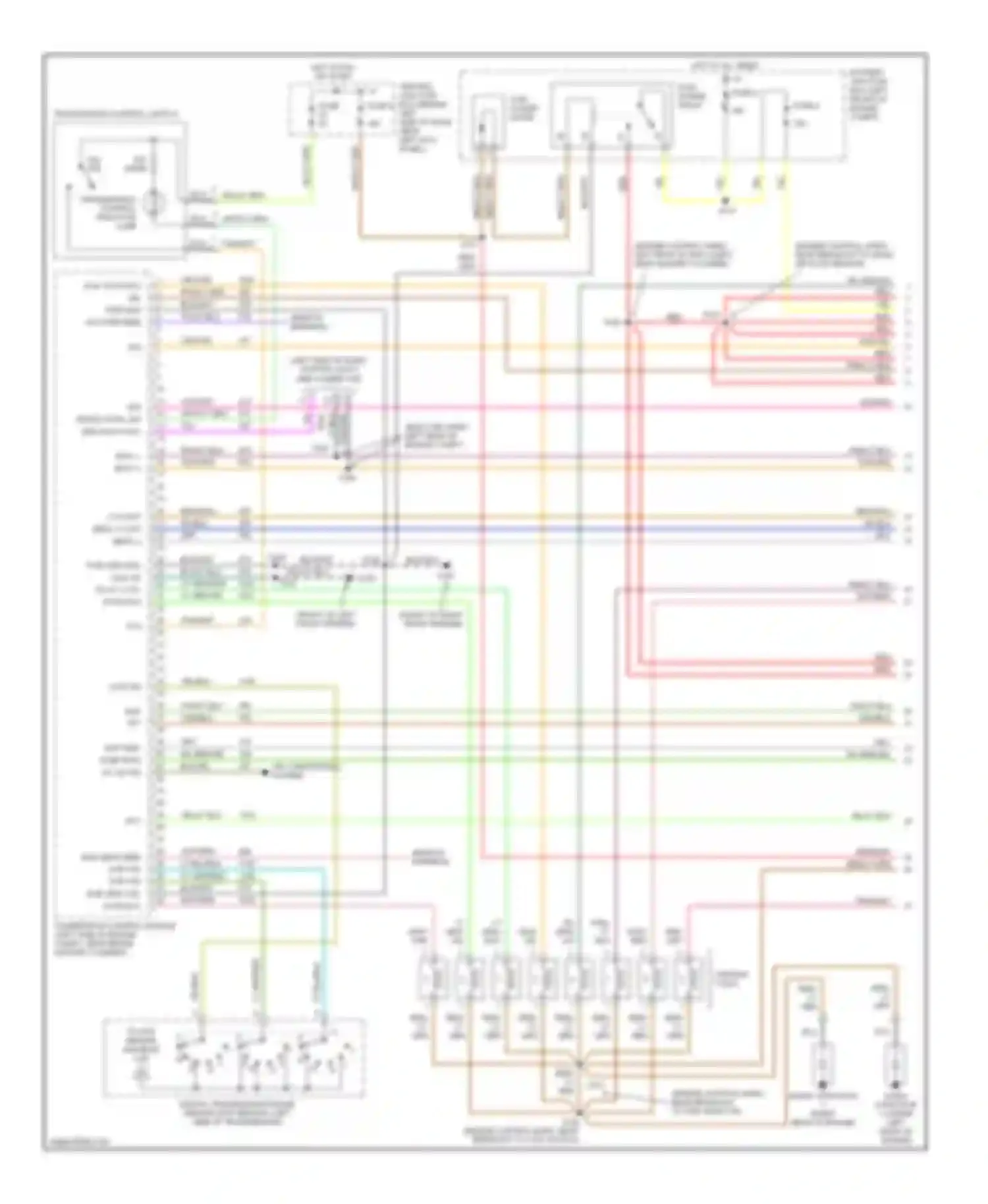 Wiring diagram fuse 20 fuse 8 for Ford Econoline E250  (1997-2012) (4 of 5)