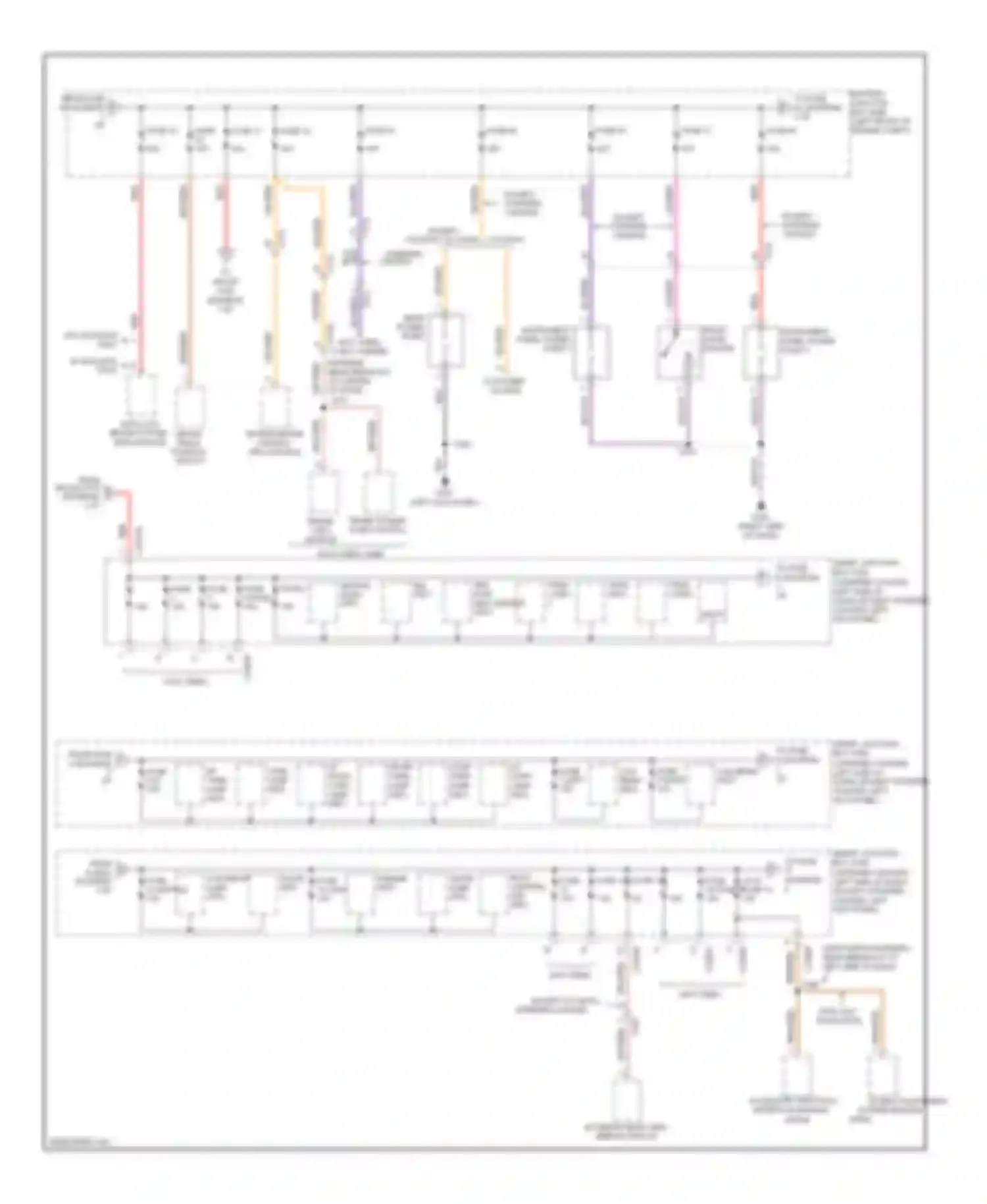 Wiring diagram fuse 51 for Ford Econoline E250  (1997-2012) (1 of 1)